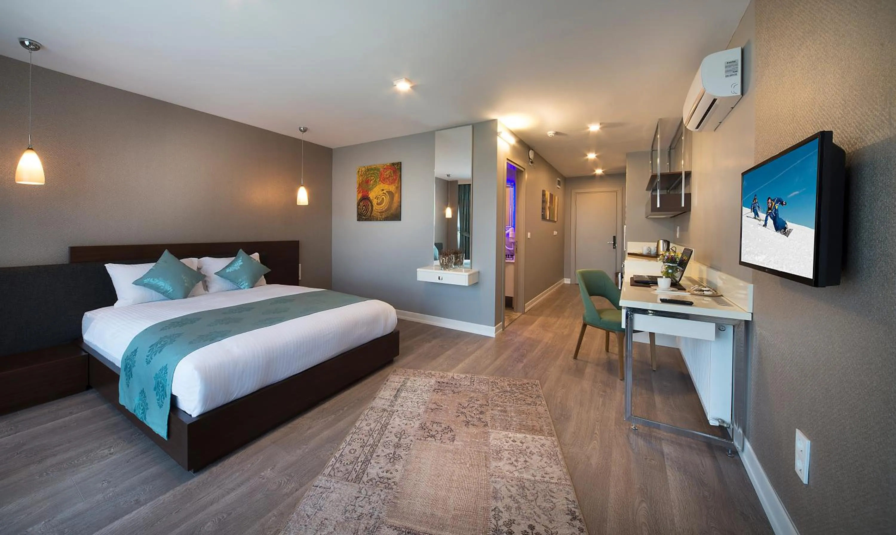 Photo of the whole room in The Clock Suites