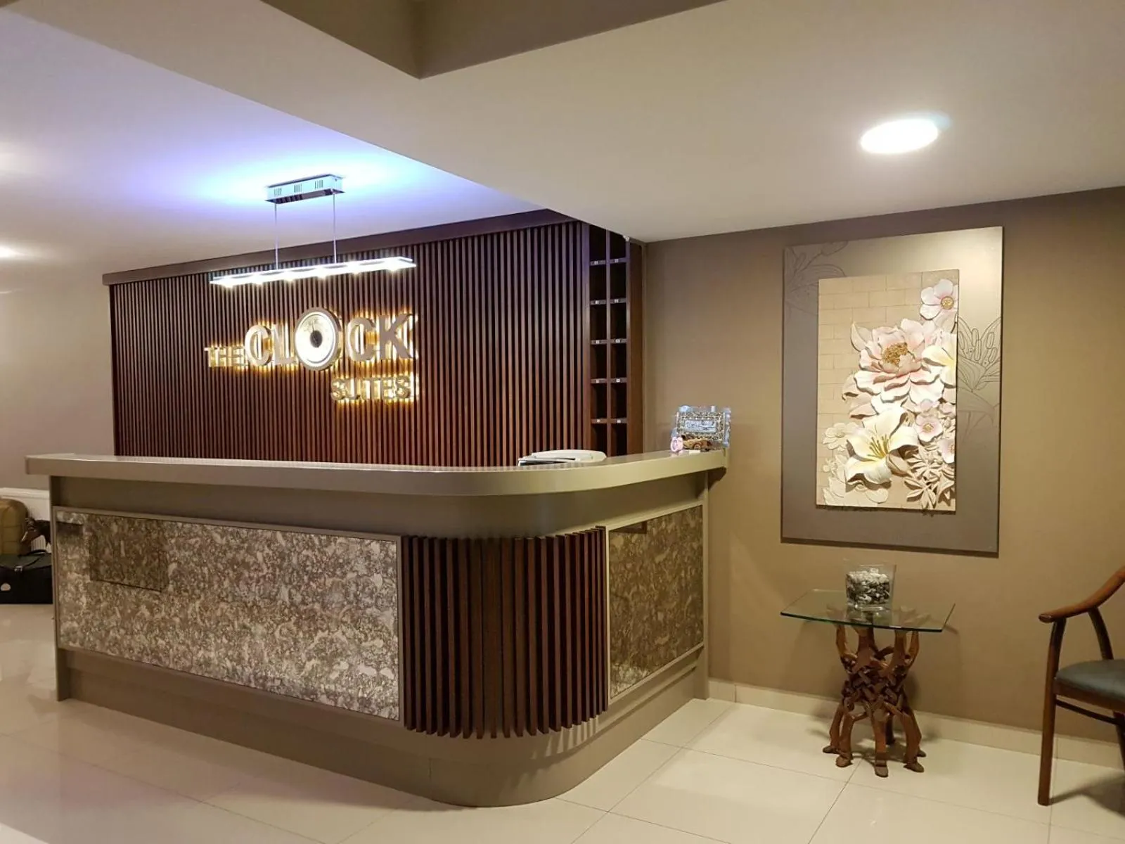 Lobby or reception in The Clock Suites