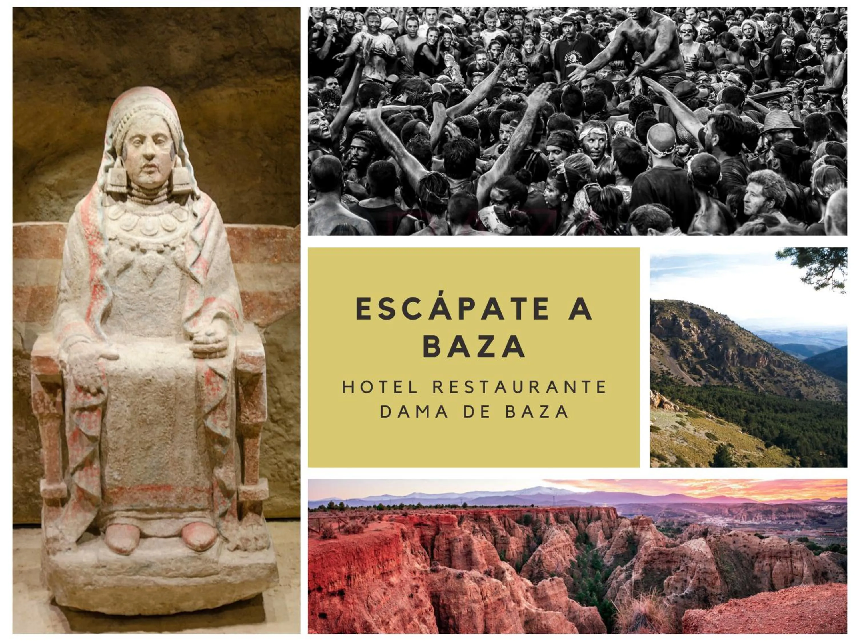 Property building in Hotel Restaurante Dama de Baza