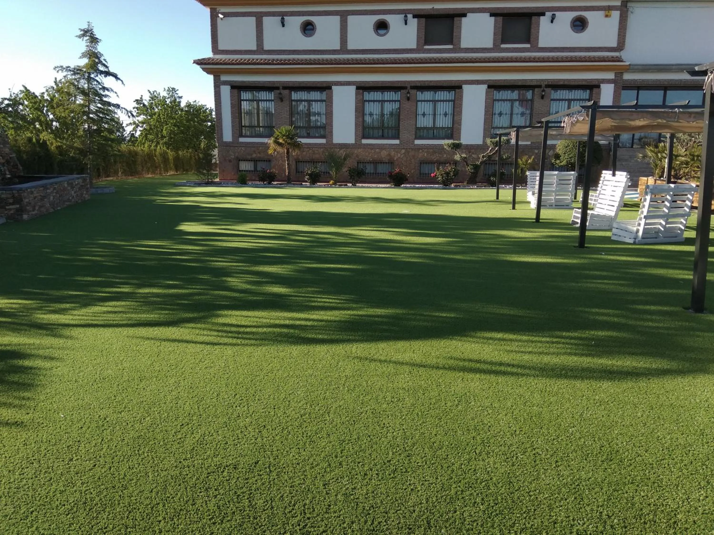 Garden in Hotel Restaurante Dama de Baza