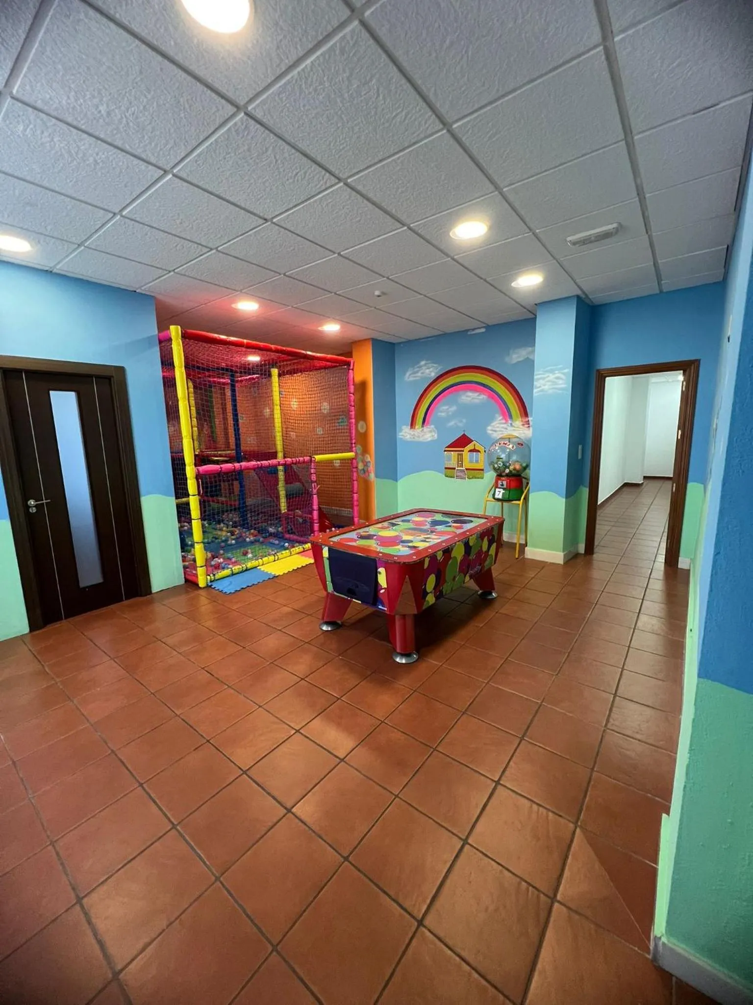 Children play ground in Hotel Restaurante Dama de Baza