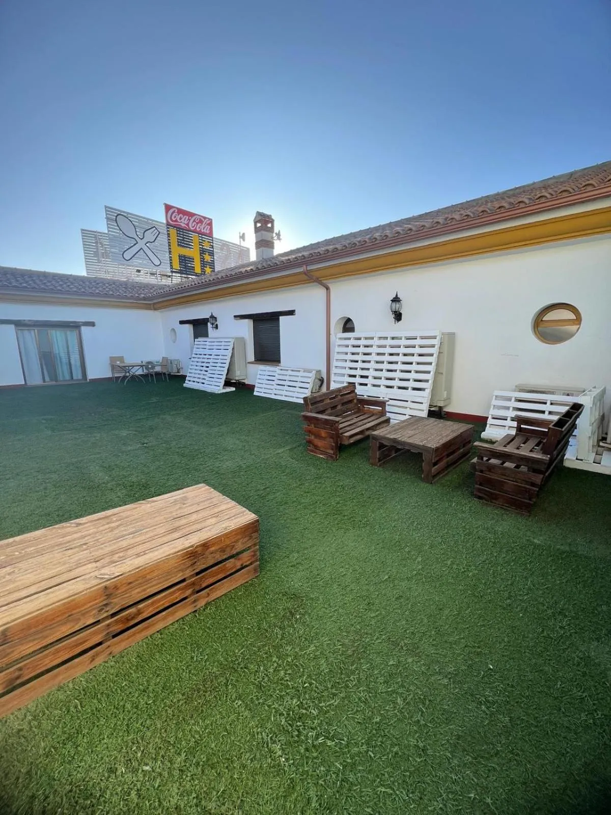 Balcony/Terrace in Hotel Restaurante Dama de Baza