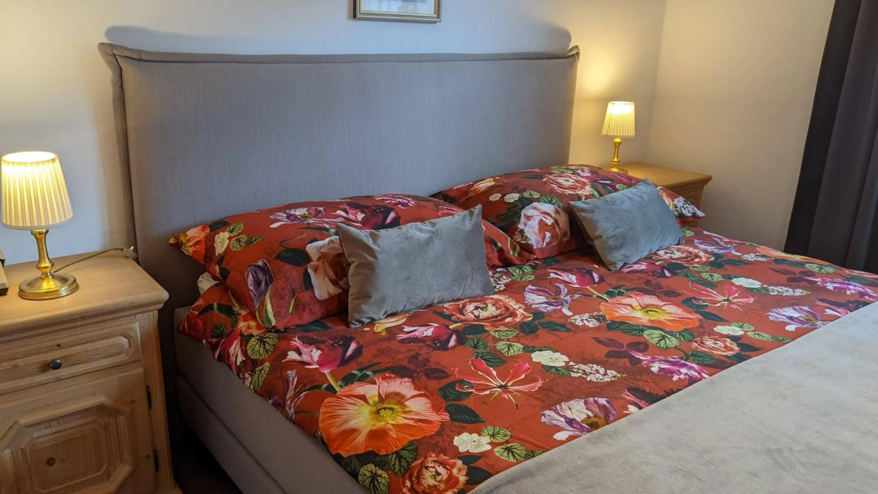 Bed in Hotel Beau-Séjour