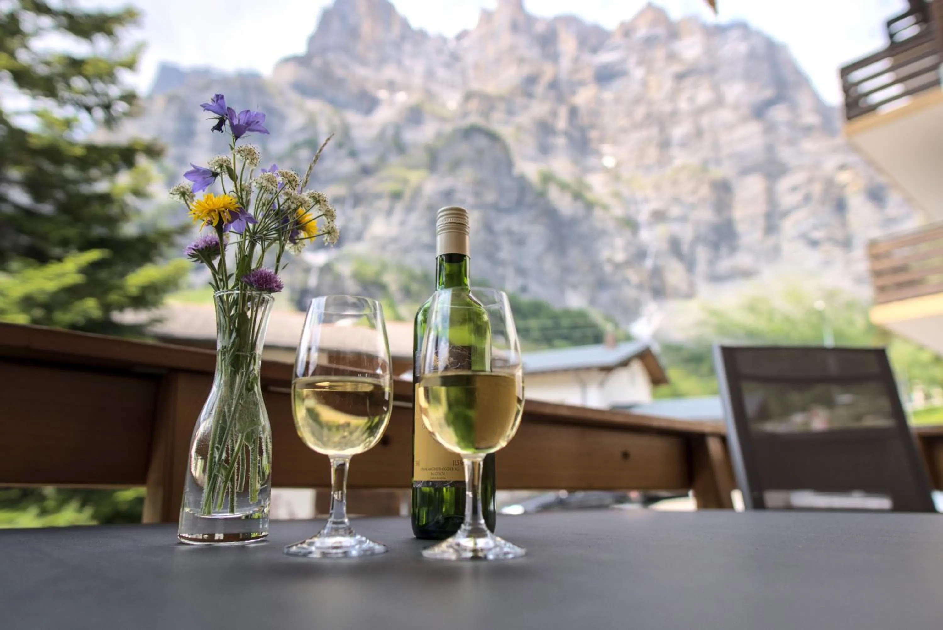 Seating area in Hotel Beau-Séjour
