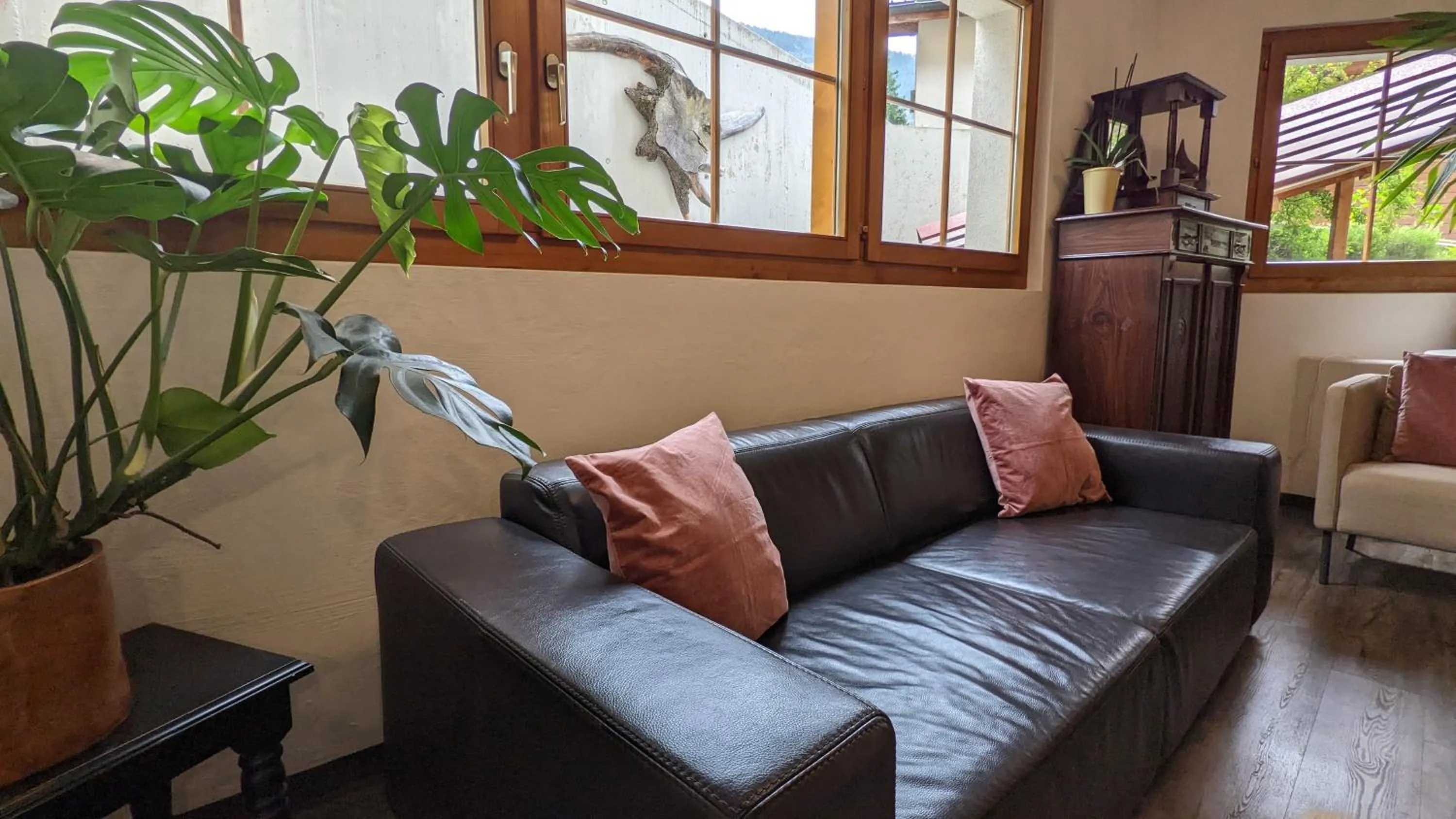 Lobby or reception in Hotel Beau-Séjour