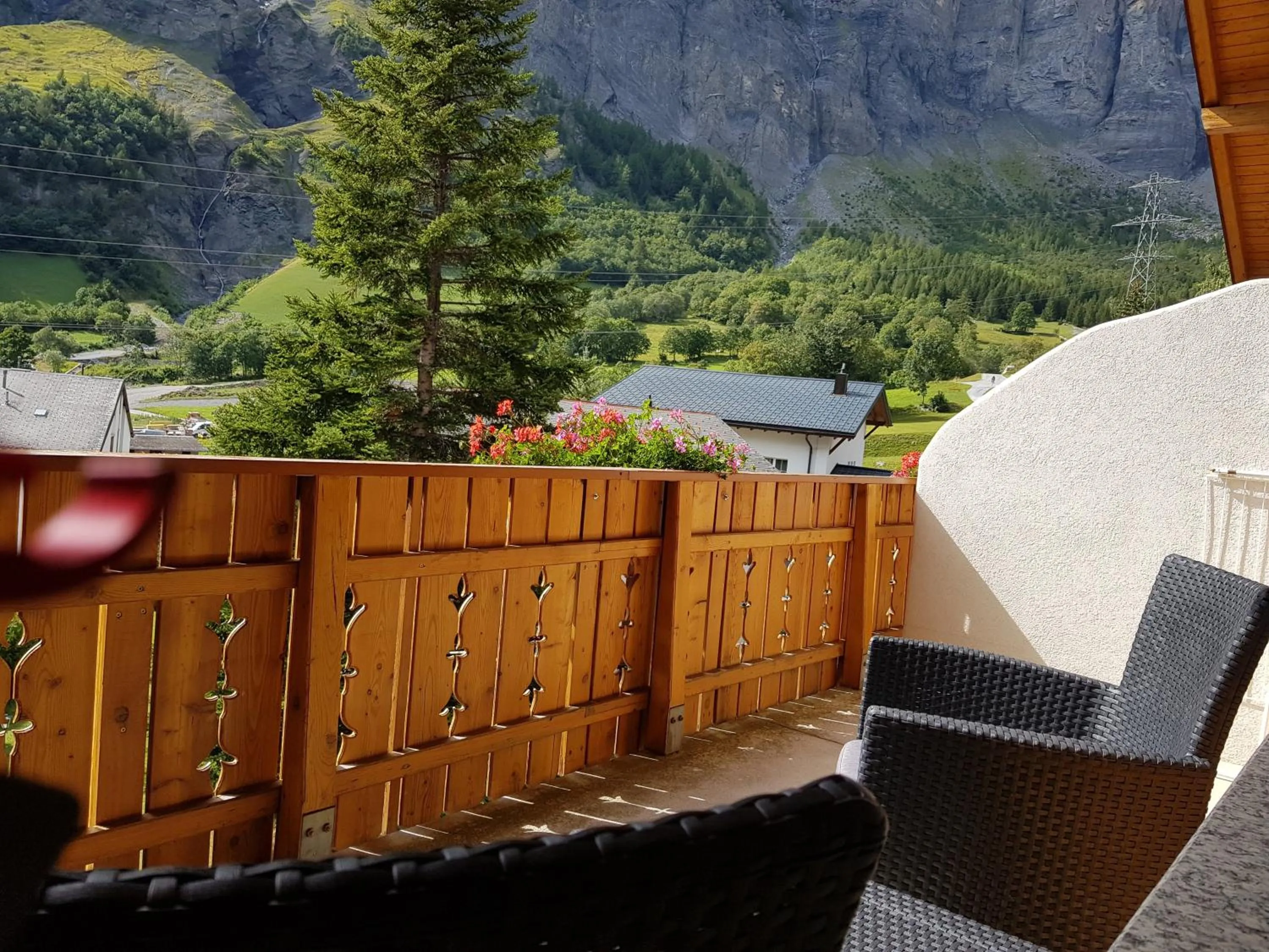 Balcony/Terrace in Hotel Beau-Séjour