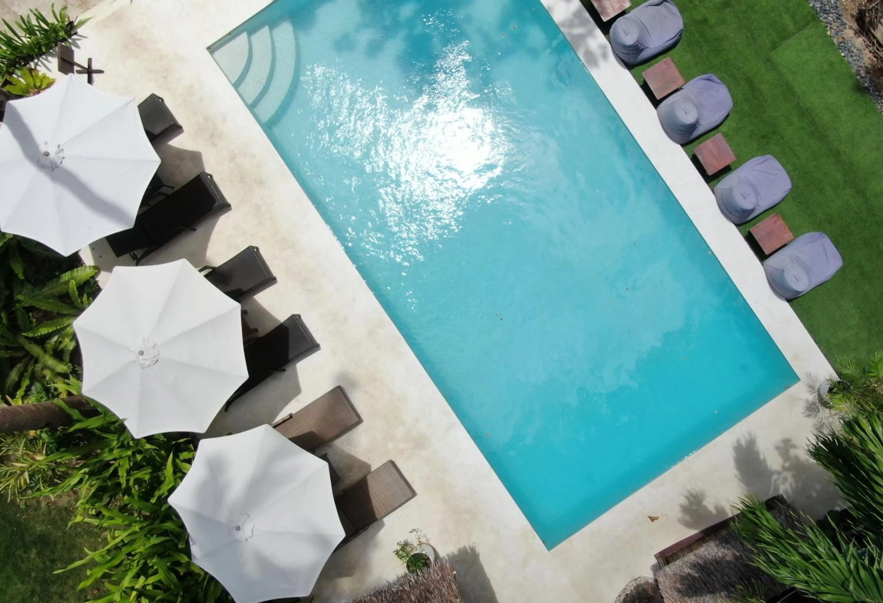 Swimming pool in Last Frontier Beach Resort - Adults Only