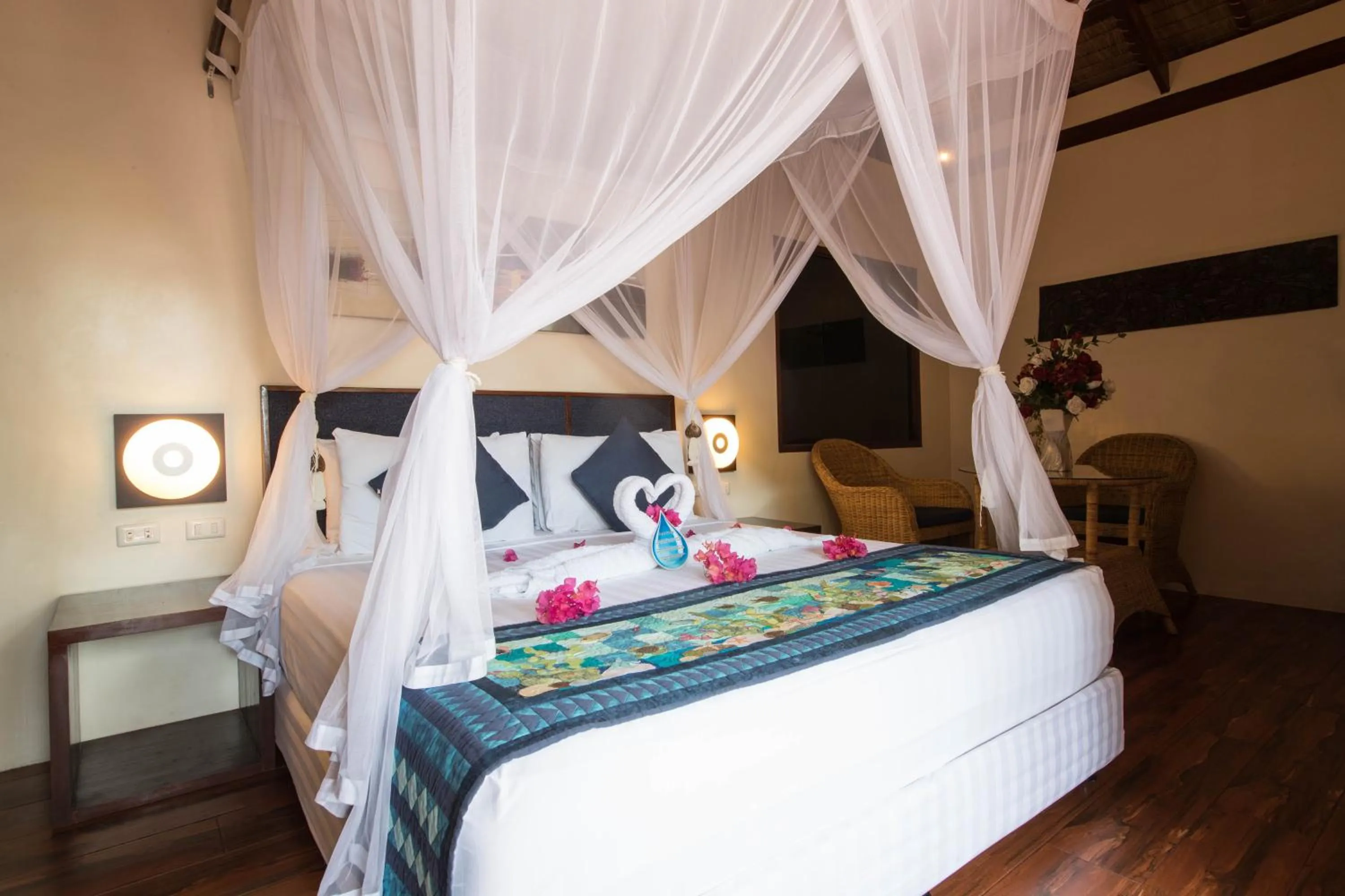 Bed in Last Frontier Beach Resort - Adults Only