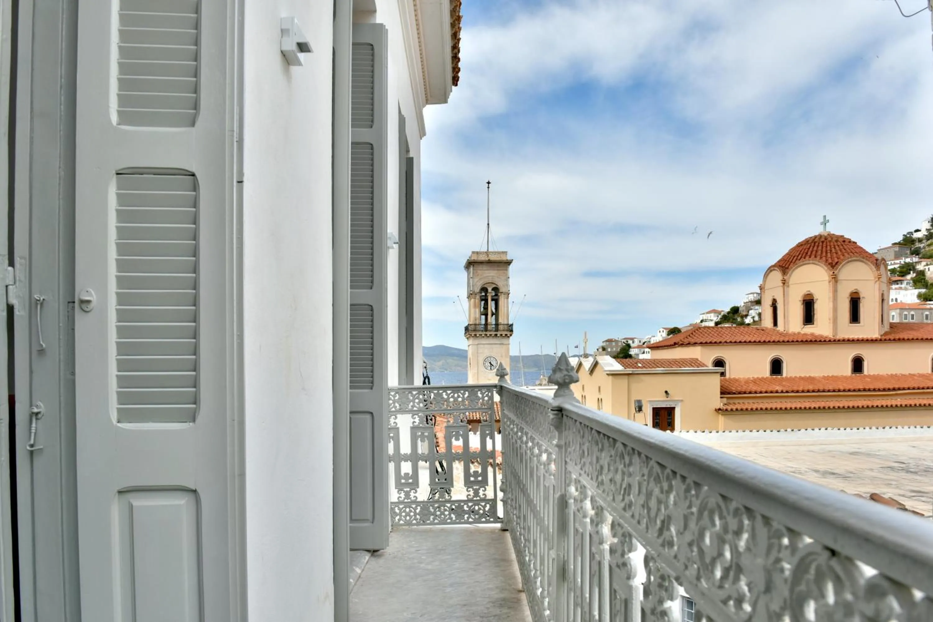 Balcony/Terrace in Douskos Guesthouse