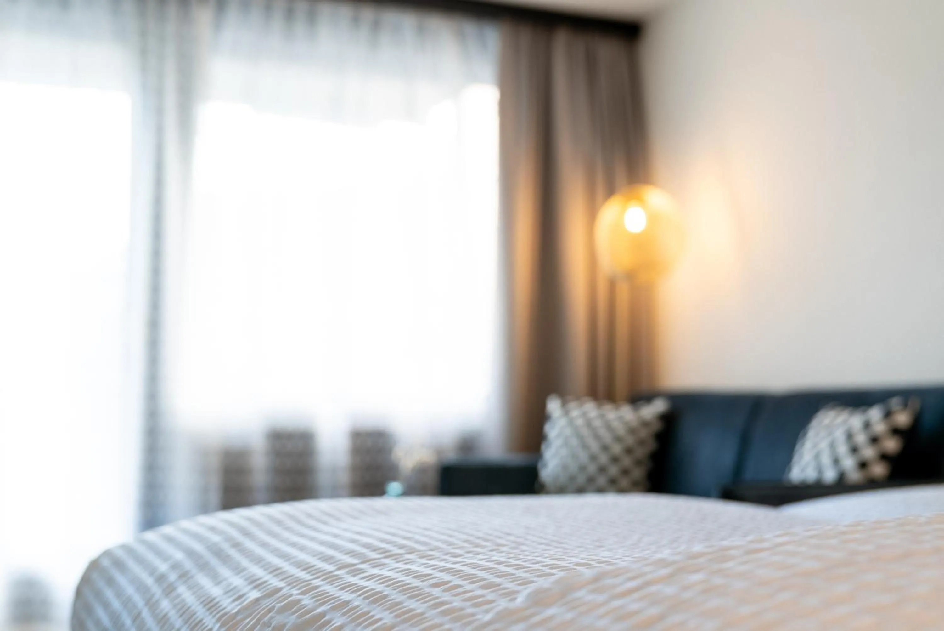 Bed in Hotel-Restaurant Seegarten-Marina