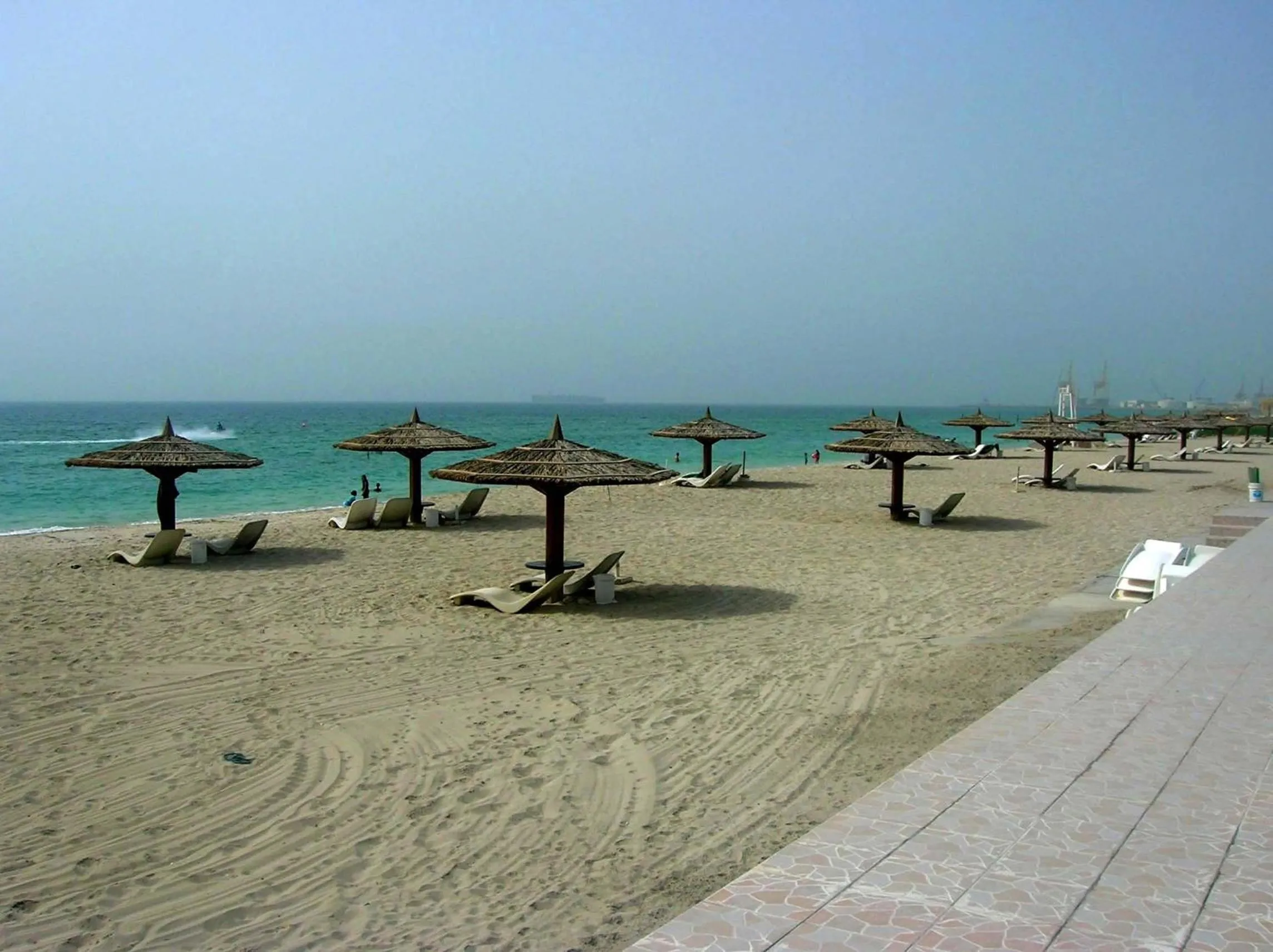 Beach in Sharjah Carlton Hotel