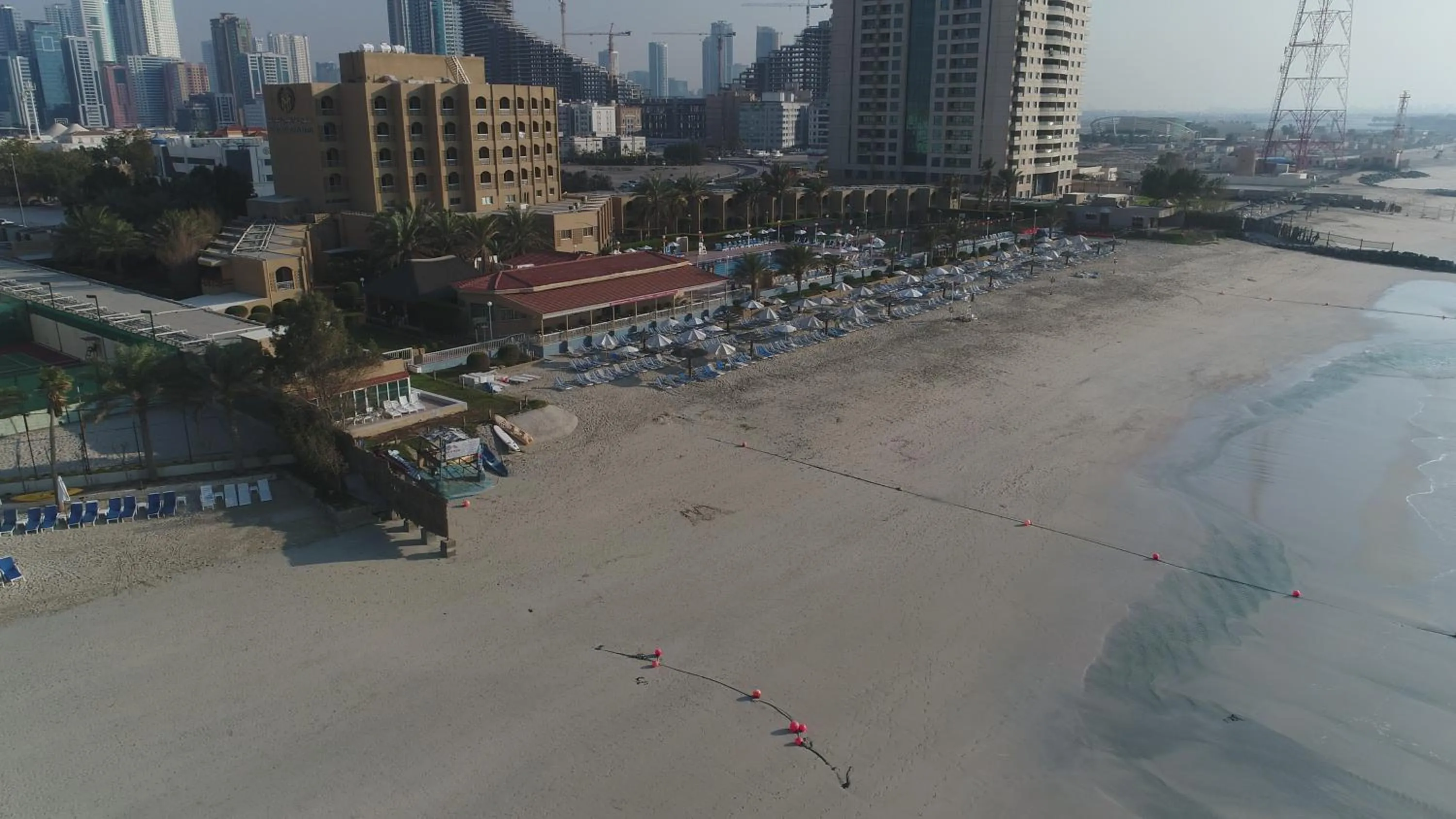Bird's eye view in Sharjah Carlton Hotel