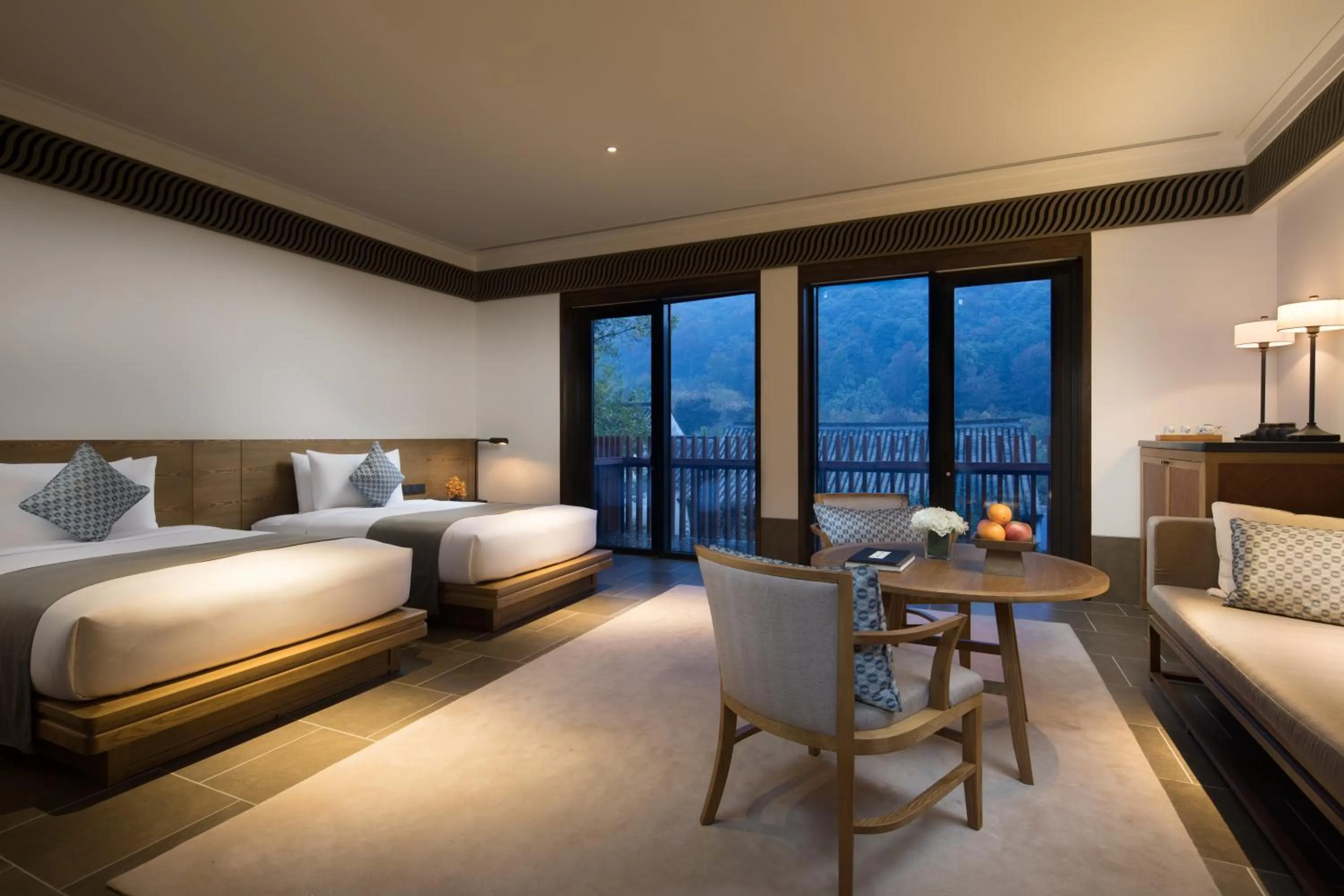 Natural landscape, Bed in Pusen Lanting Shaoxing