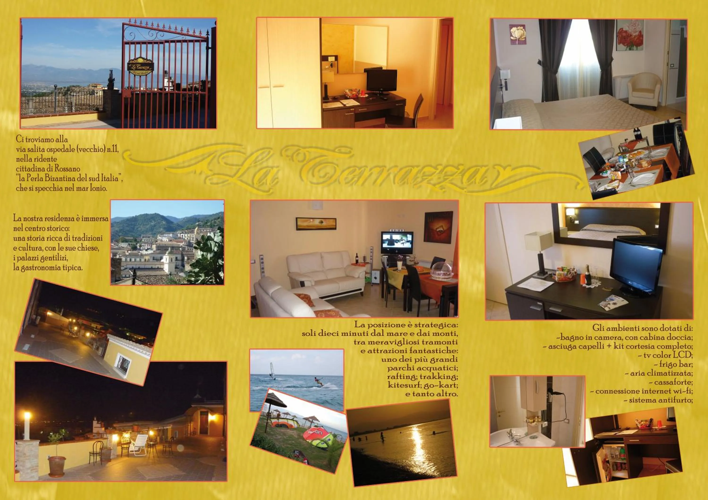 Decorative detail in La Terrazza B&B