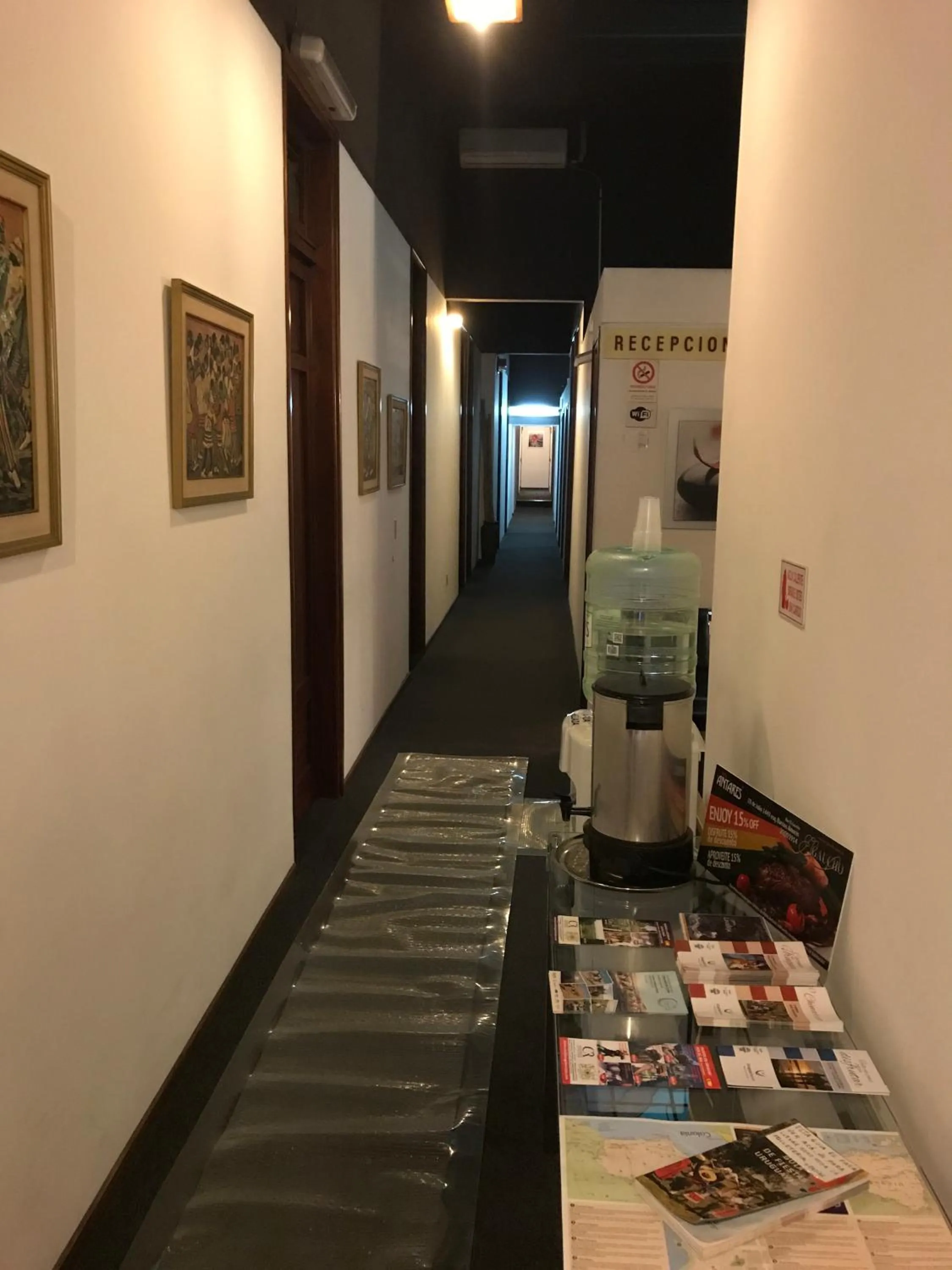 Lobby or reception in Hotel Antares