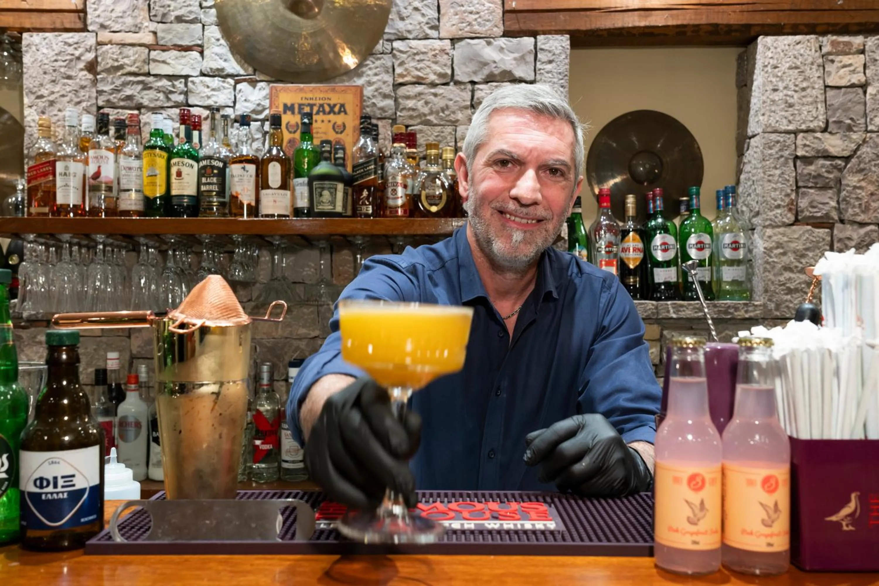 People in Anemolia Mountain Resort