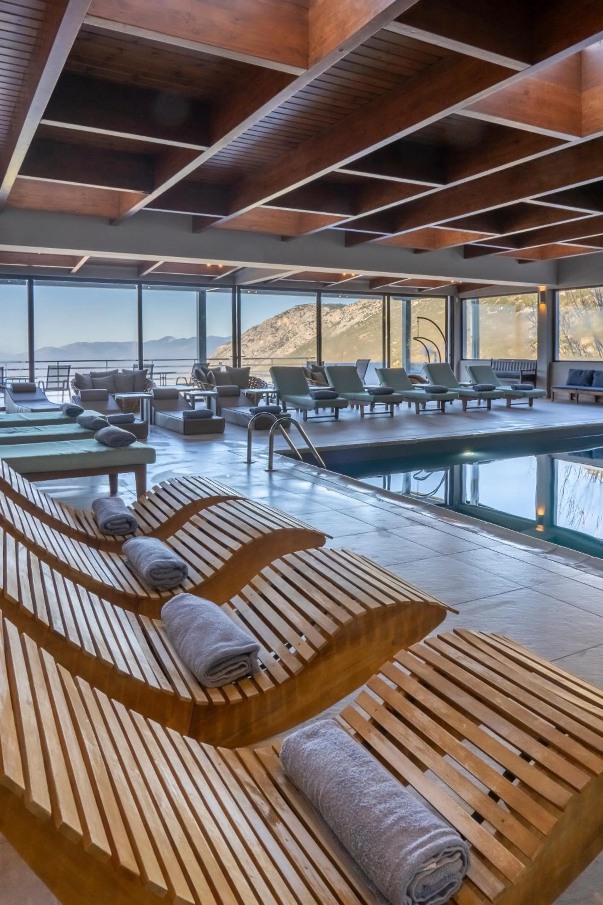 Pool view in Anemolia Mountain Resort