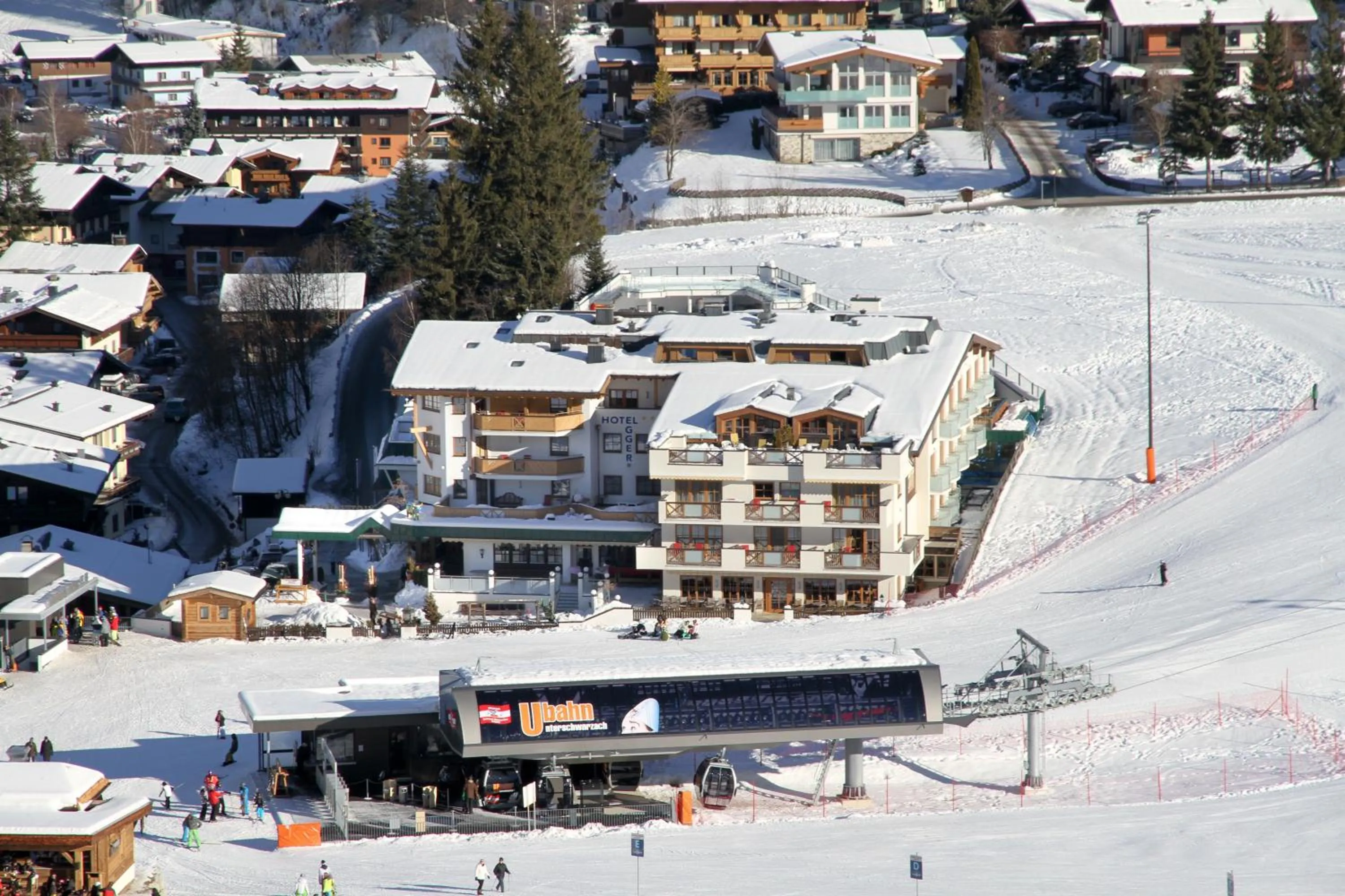 Natural landscape in Wellness- und Familienhotel Egger