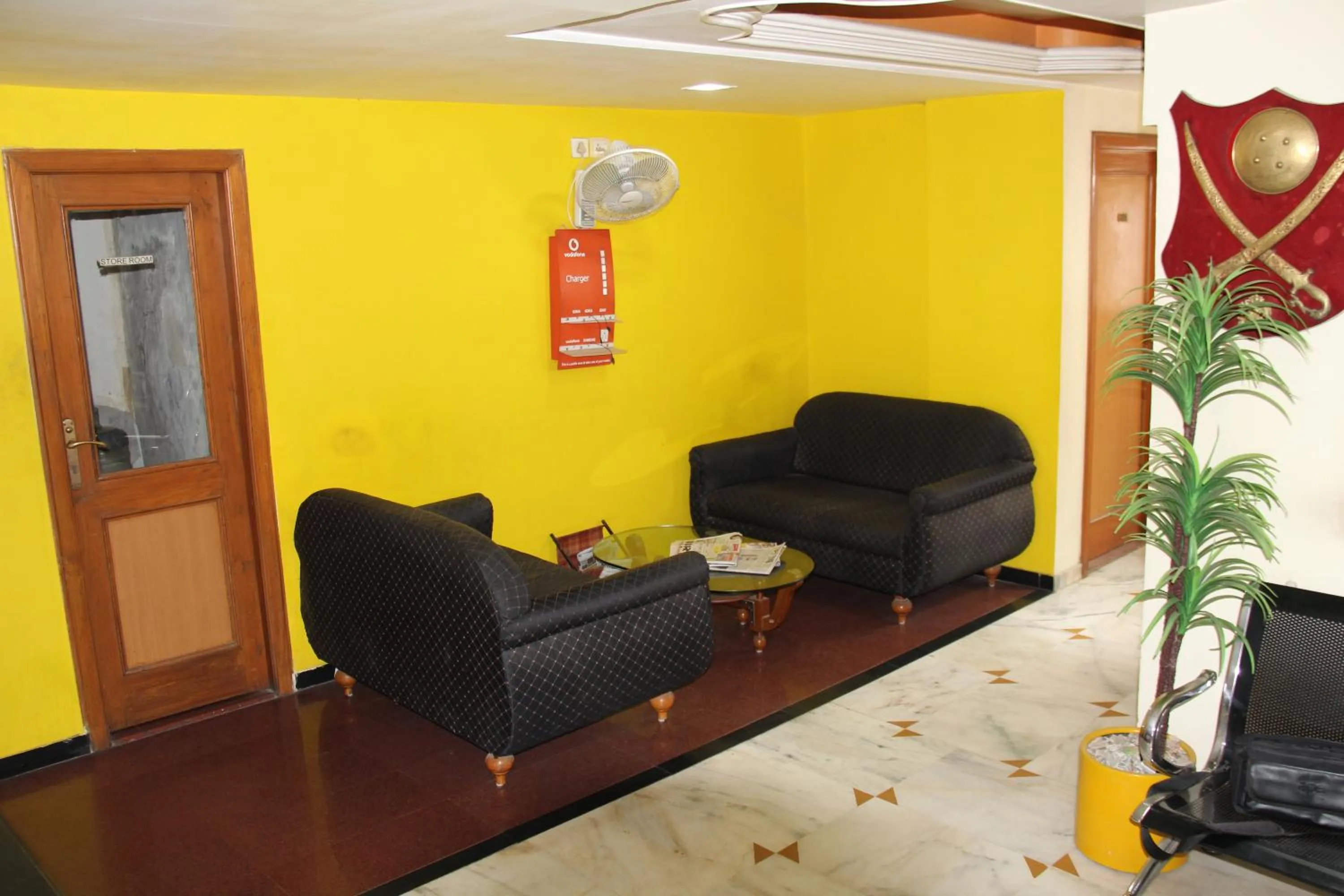 Seating area in Hotel Shertown