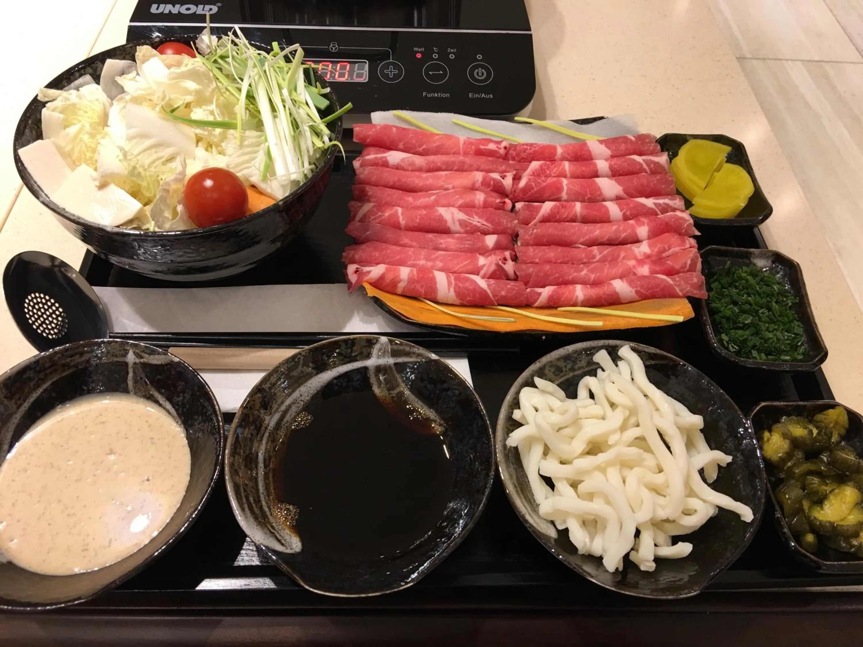 Dinner in Toyoko Inn Frankfurt am Main Hauptbahnhof