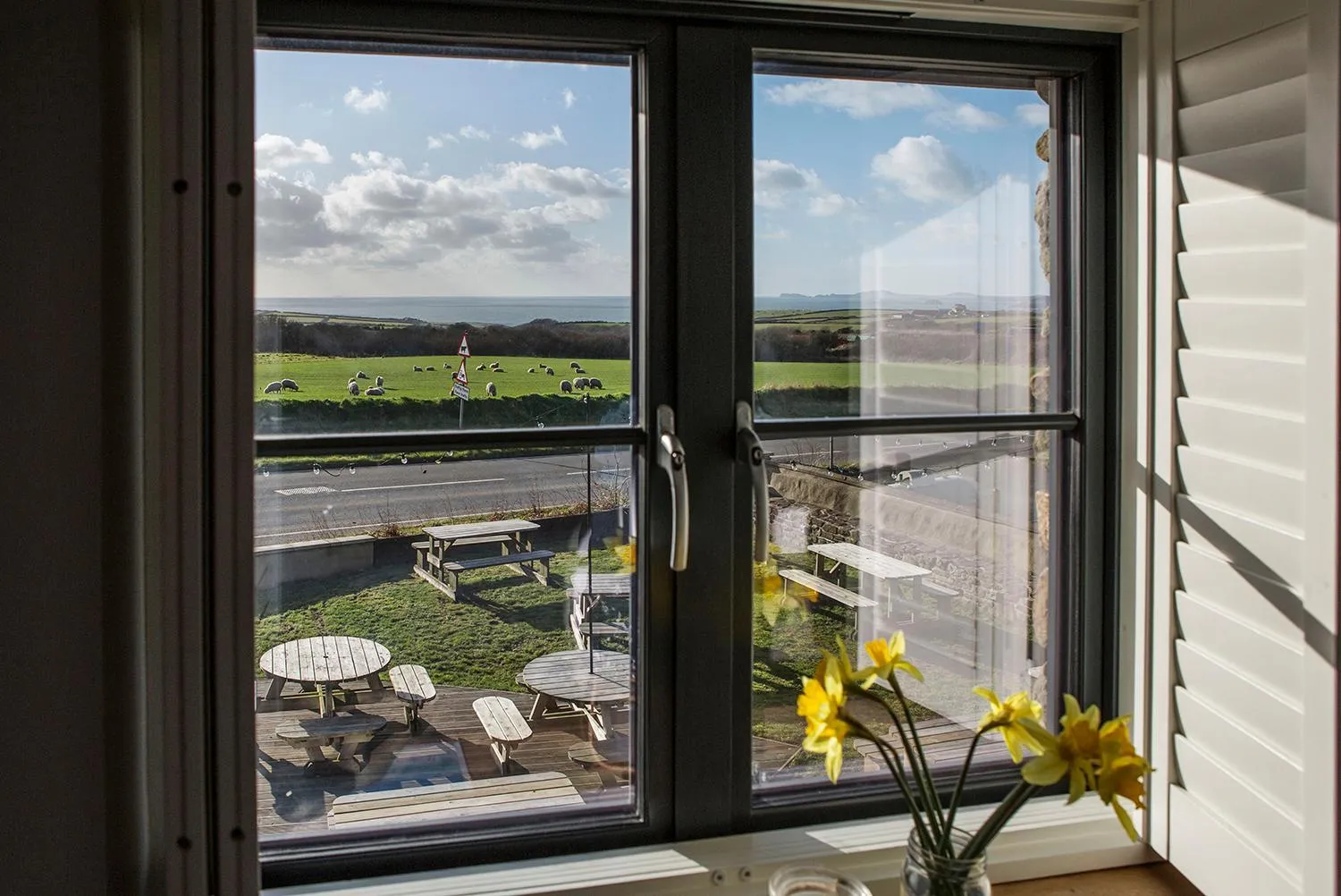 Sea view in Victoria Inn Brewhouse B&B