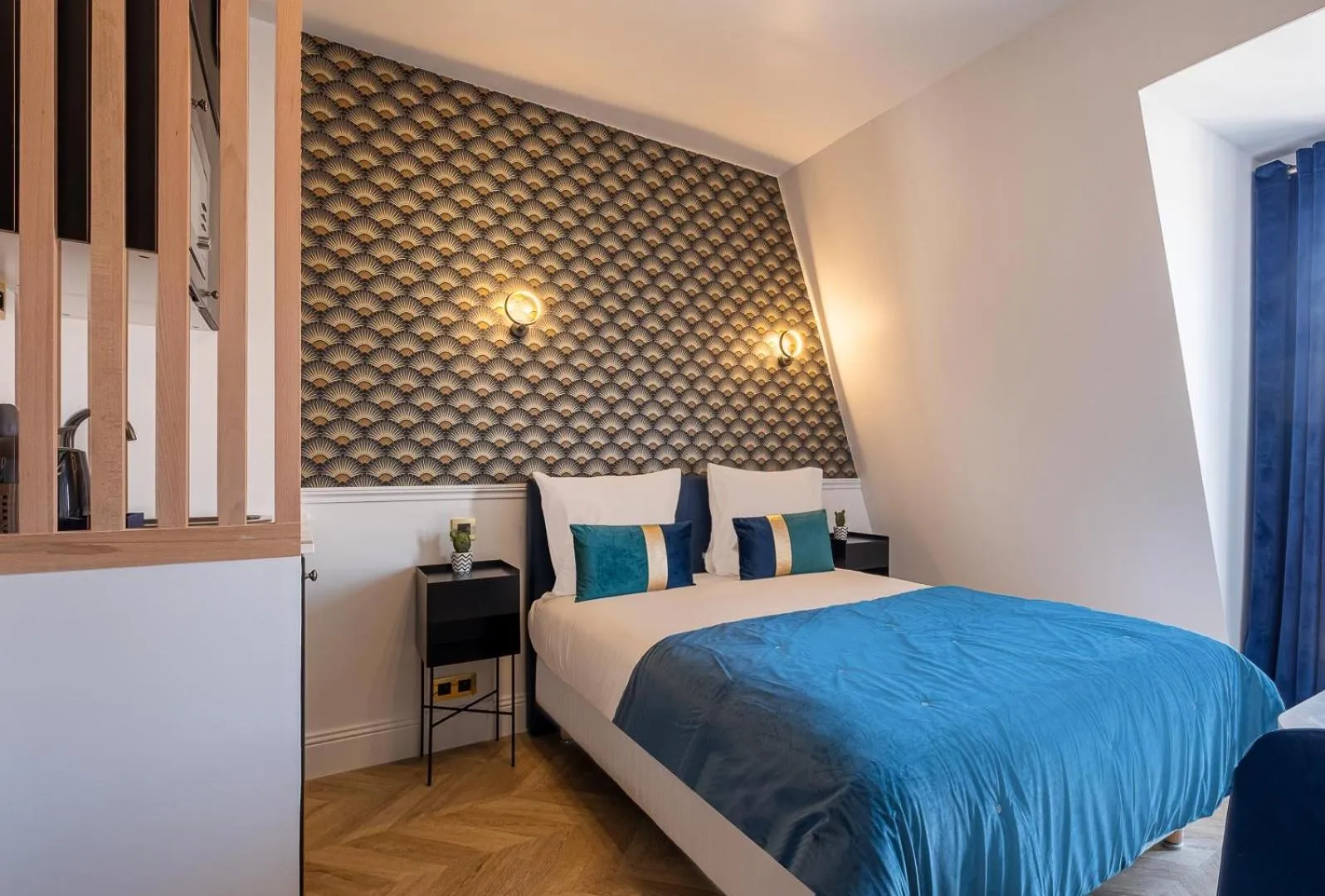 Bedroom, Bed in Mijo's Appartements Hôtel