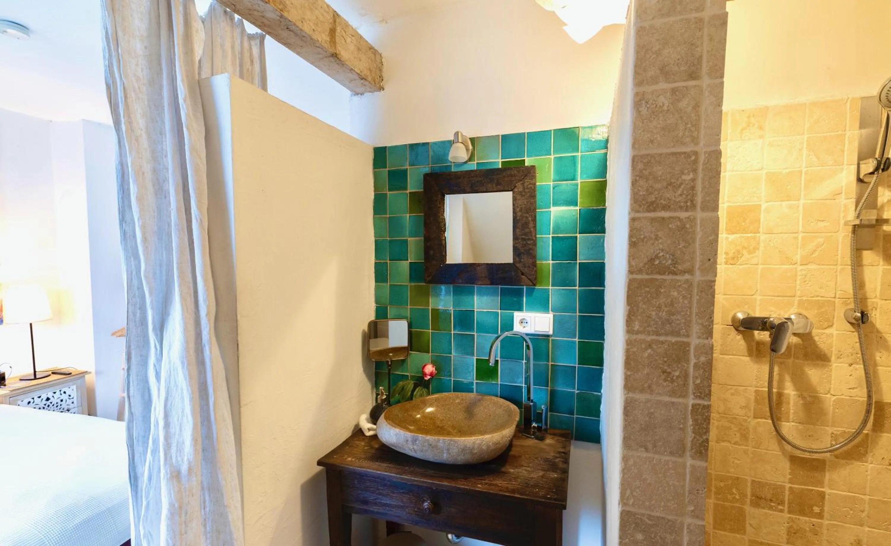 Bathroom in Schuhmacherei Rooms