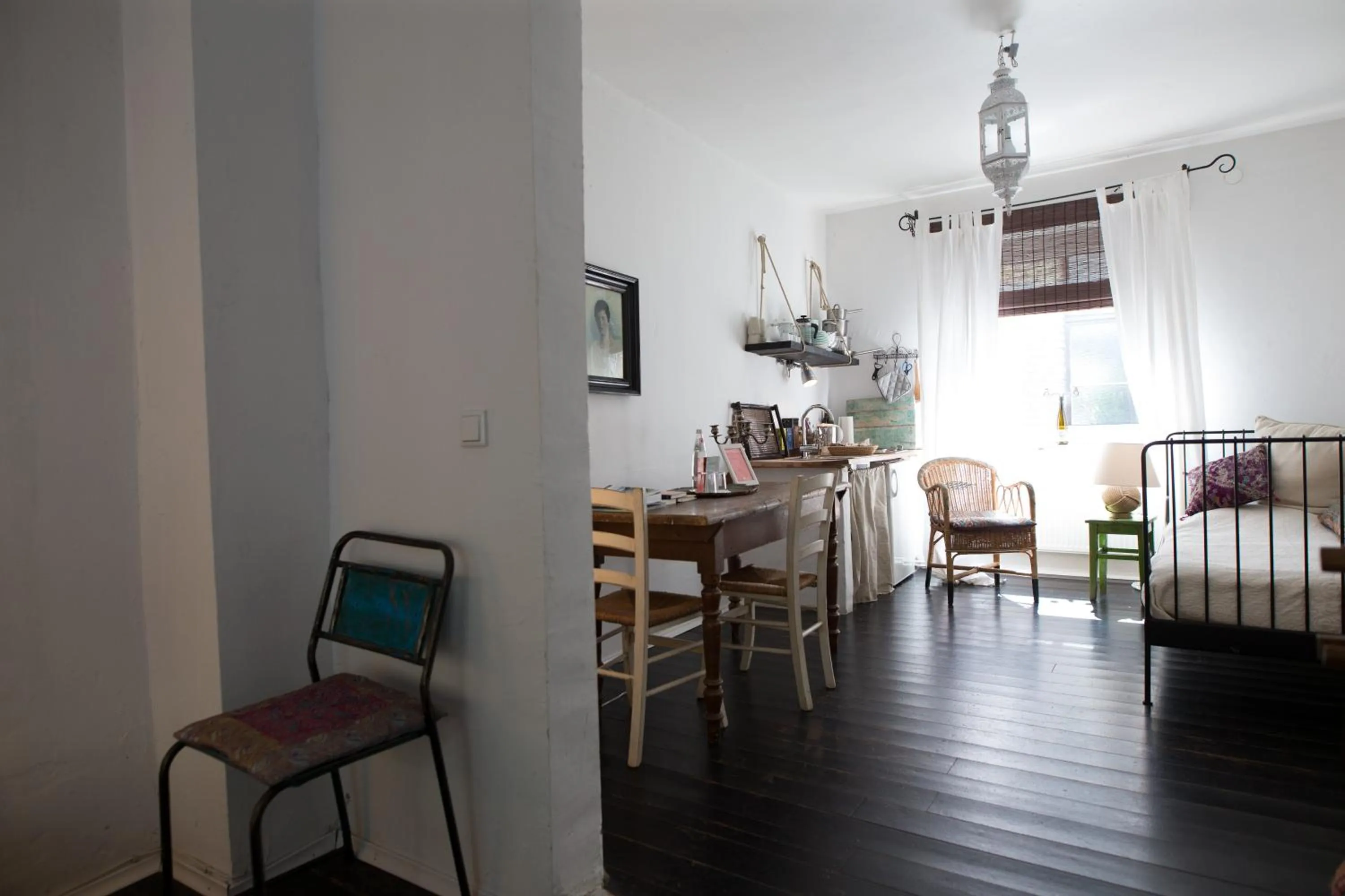 Dining area, Bed in Schuhmacherei Guesthouse