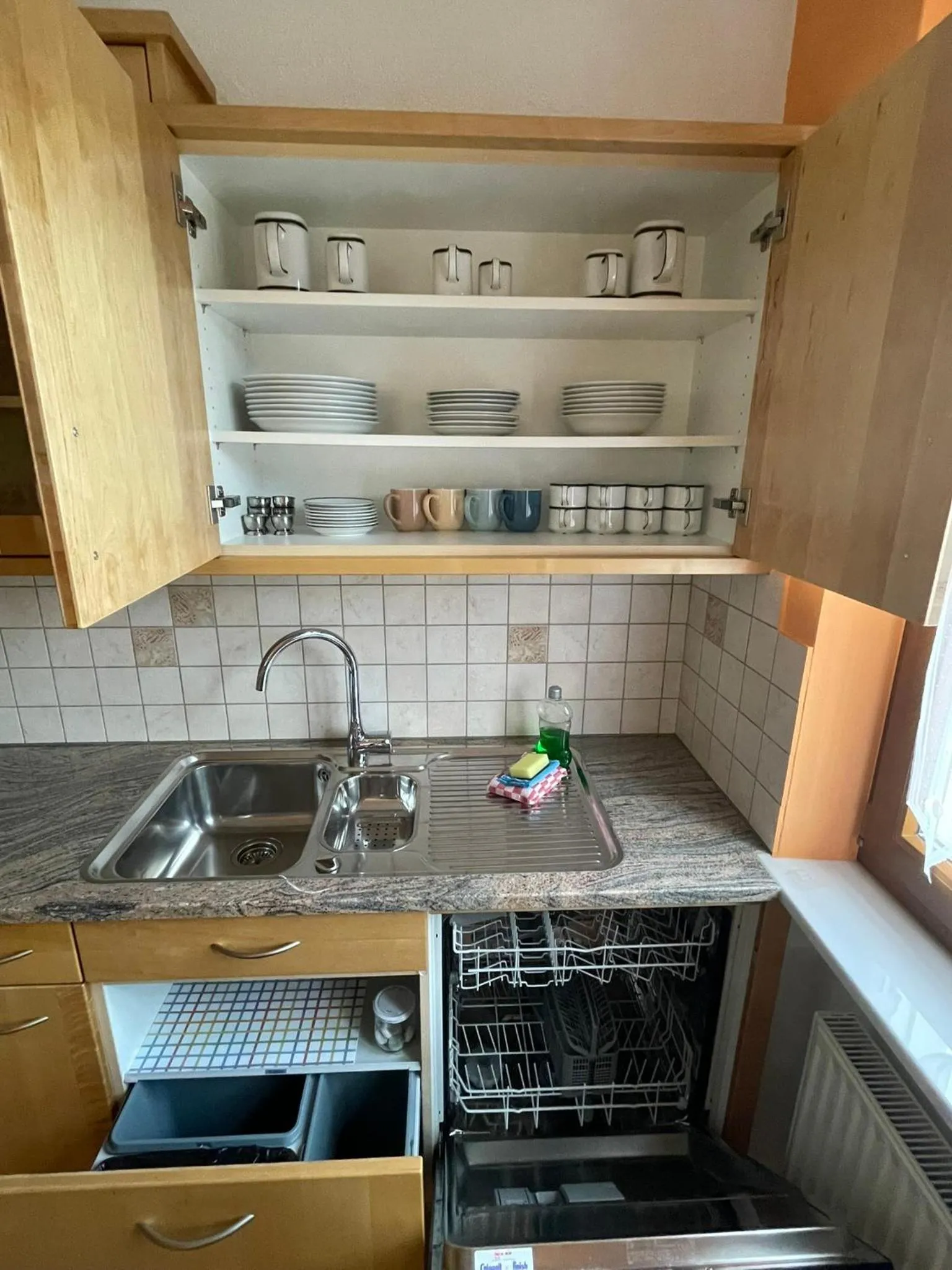 Kitchen or kitchenette in Residence Sonnenburger - Biobauernhof - Azienda agricola biologica