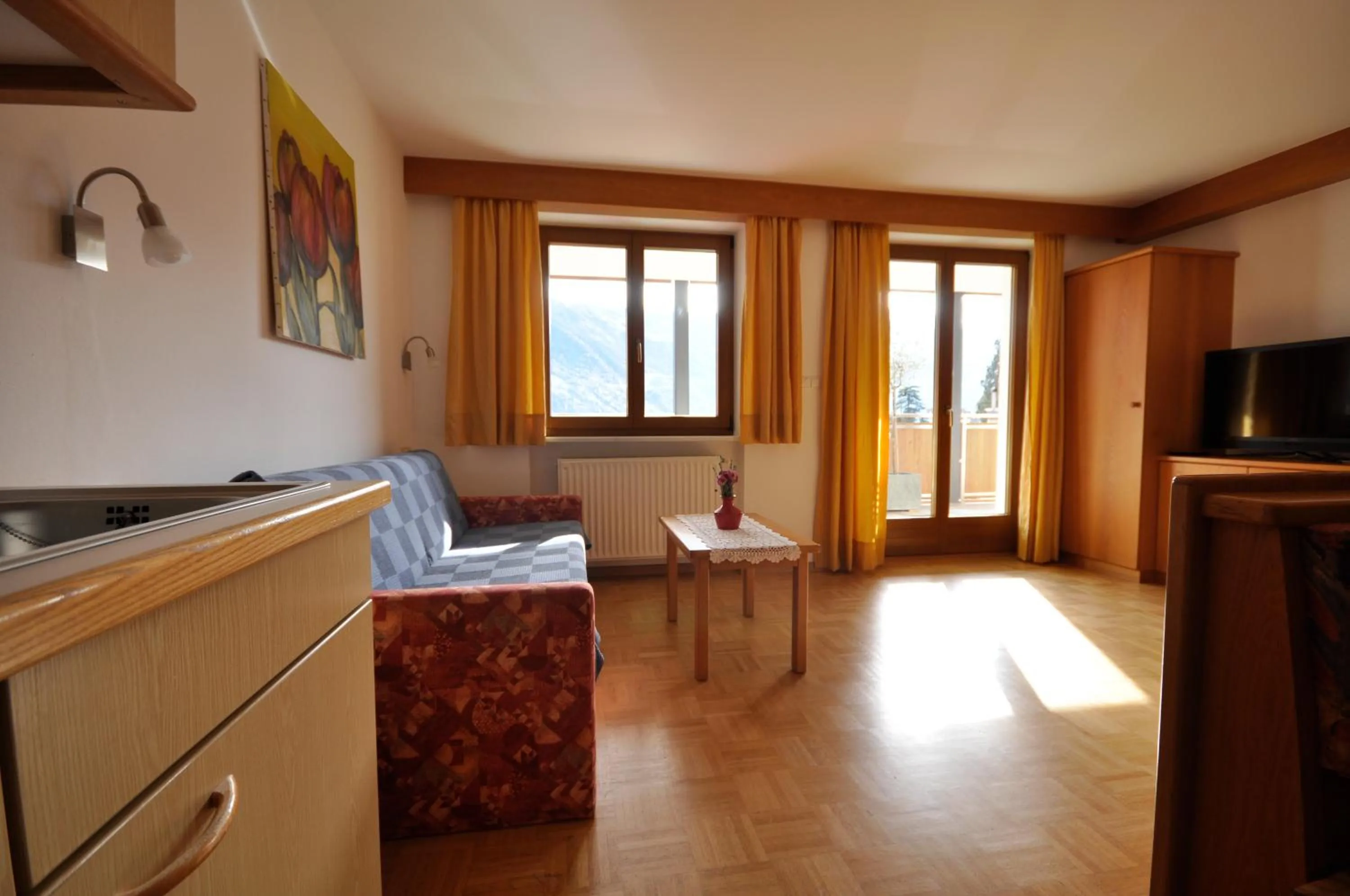 TV and multimedia in Residence Sonnenburger - Biobauernhof - Azienda agricola biologica