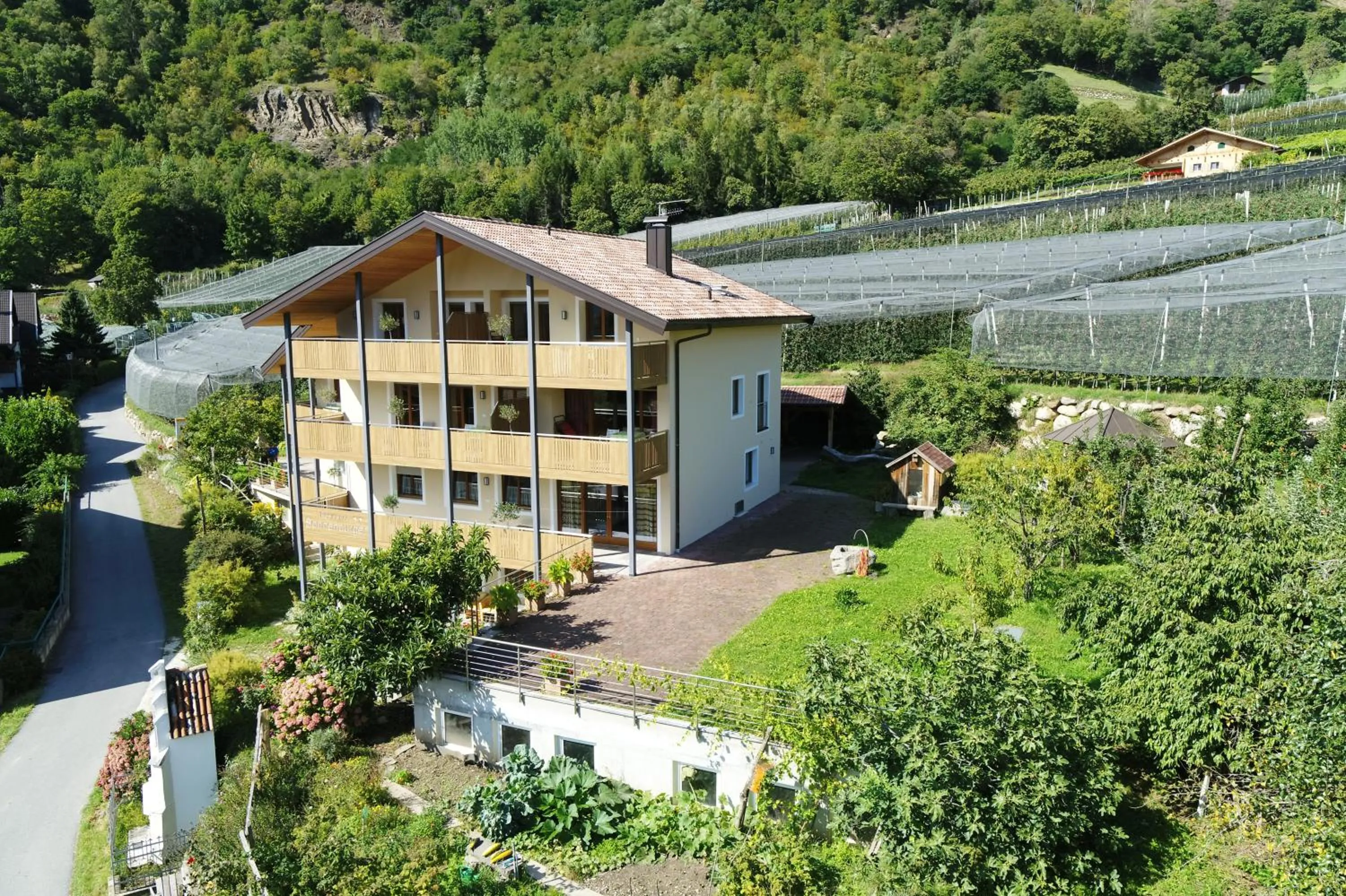 View (from property/room) in Residence Sonnenburger - Biobauernhof - Azienda agricola biologica