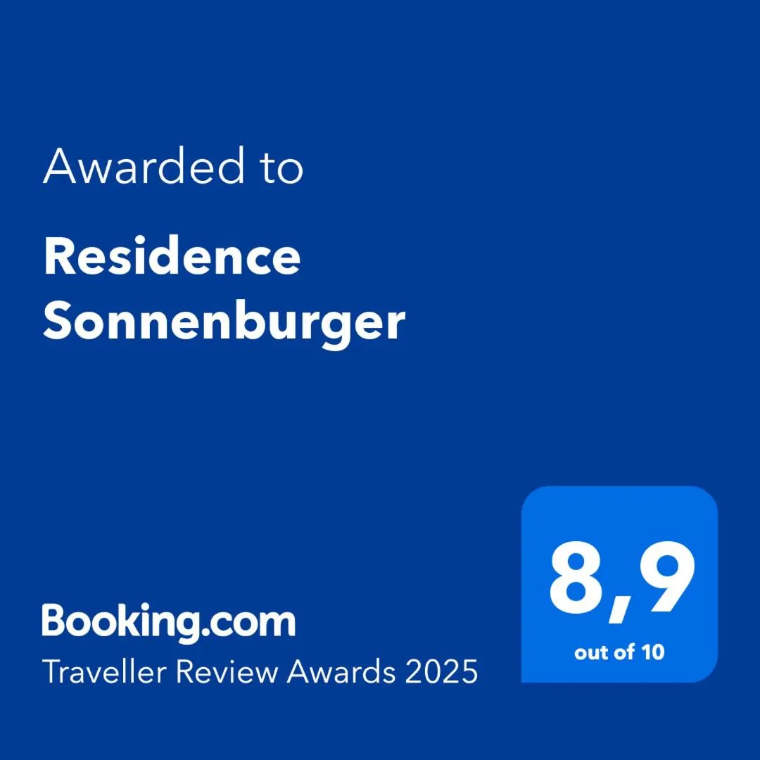 Certificate/Award in Residence Sonnenburger - Biobauernhof - Azienda agricola biologica