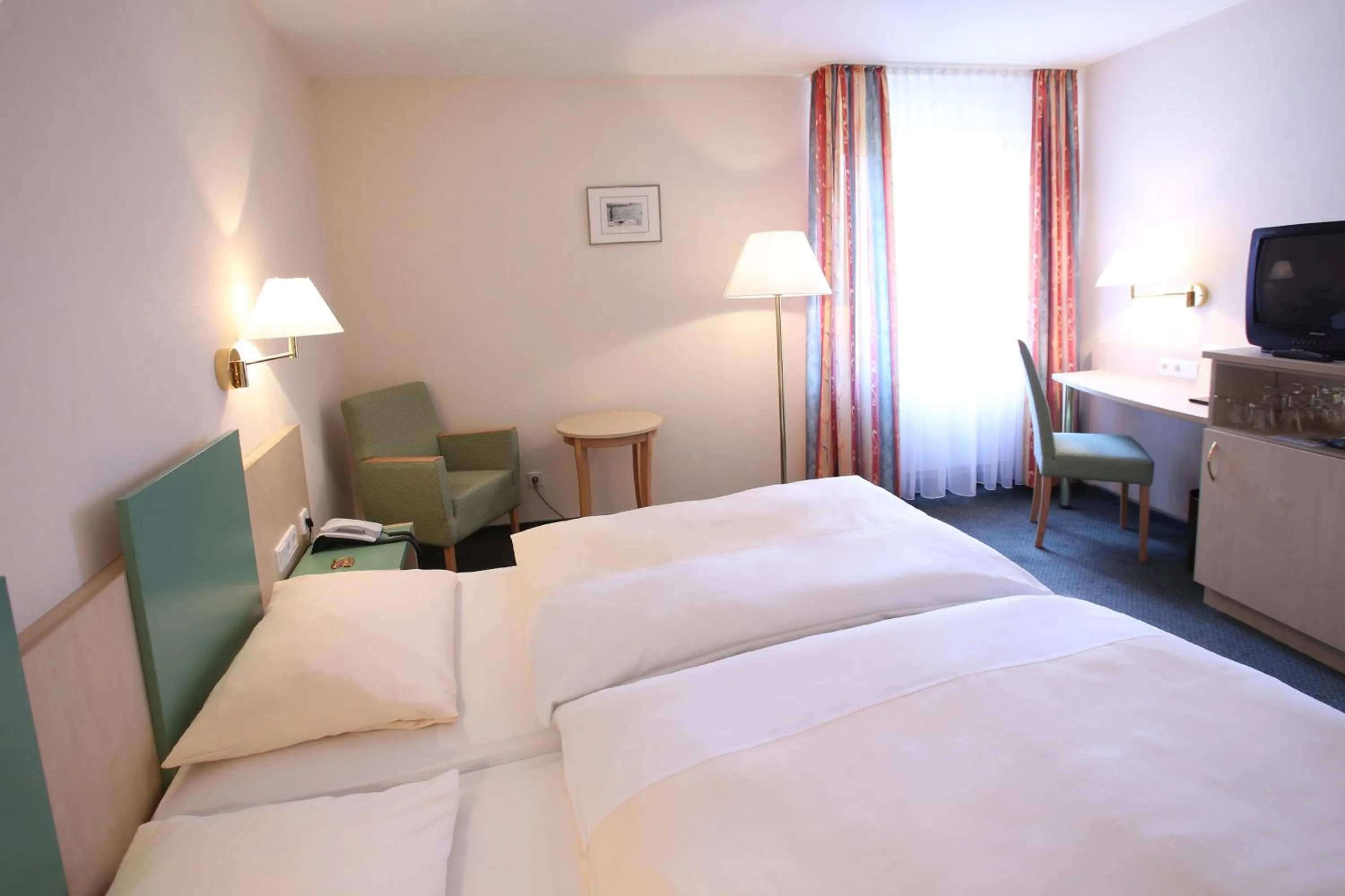 Bedroom, Bed in Hotel Ritter