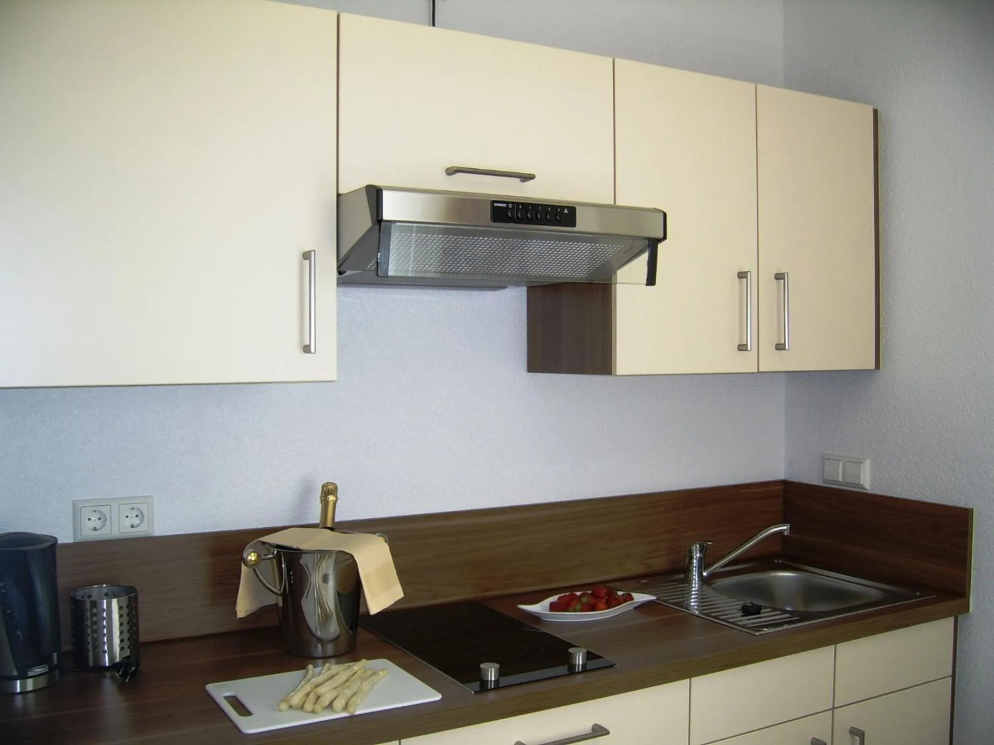 Kitchen or kitchenette in Hotel Ritter