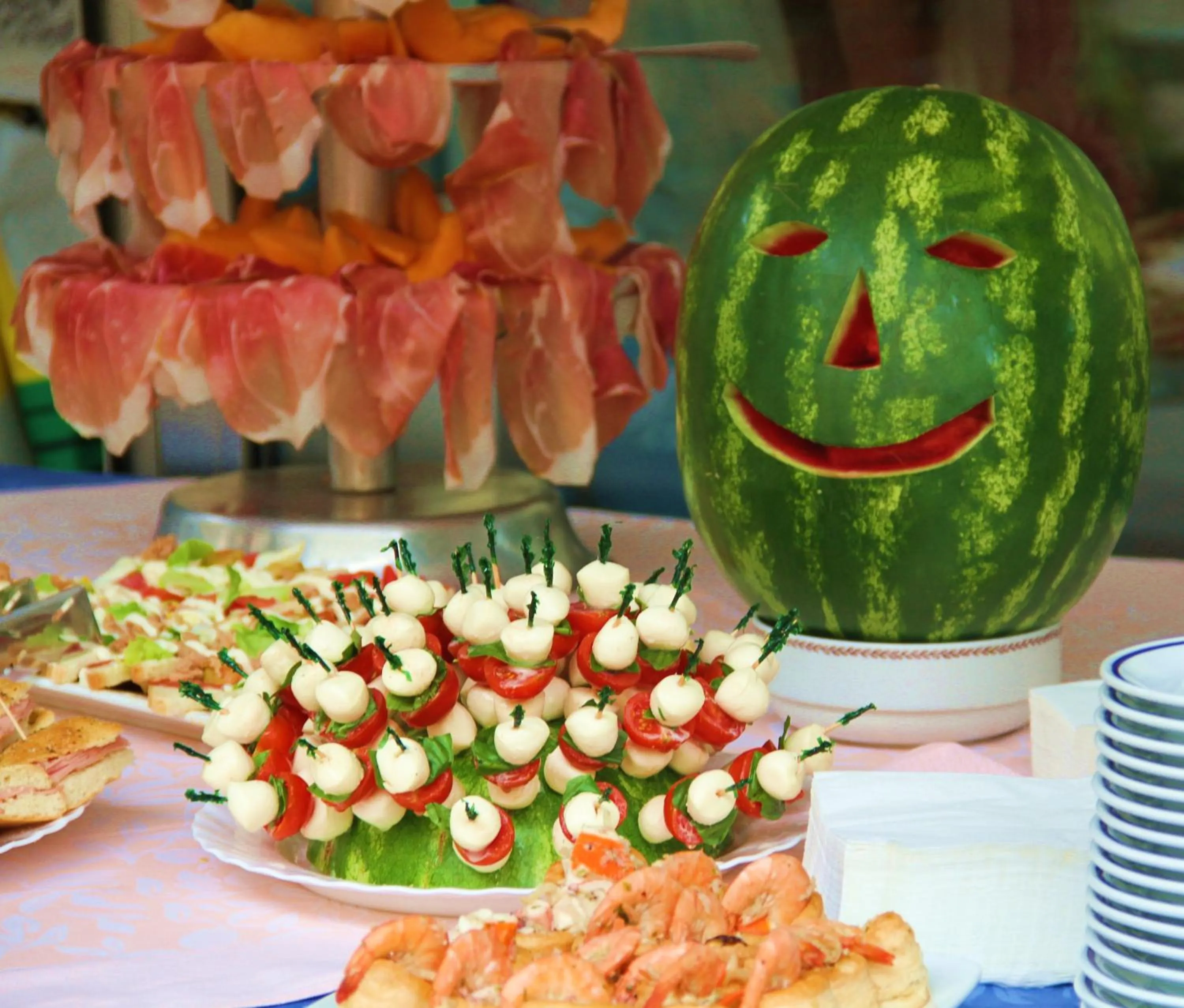 Food close-up in Hotel Capri