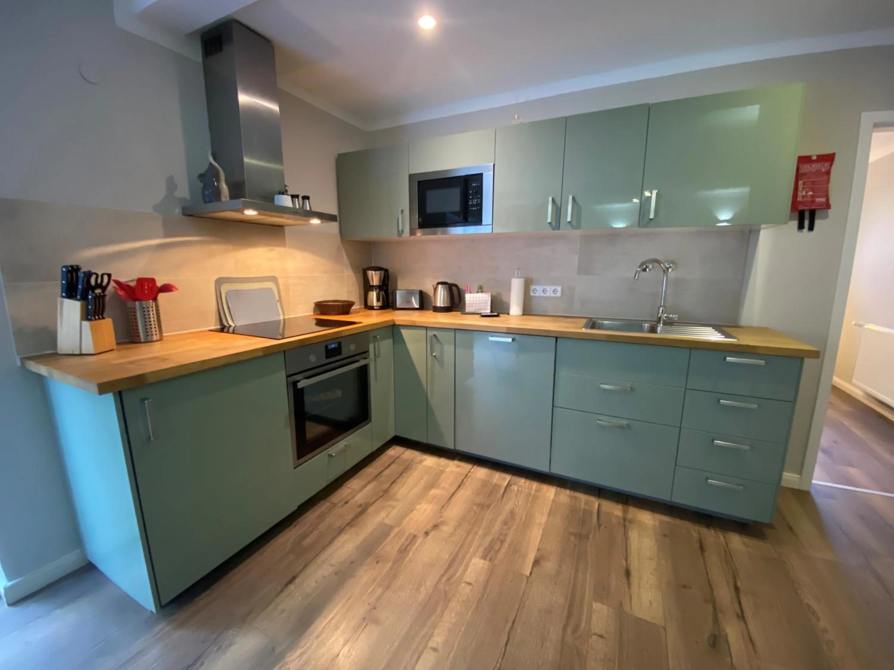 Coffee/tea facilities in Amaroo - Gästehaus "Charlotte"