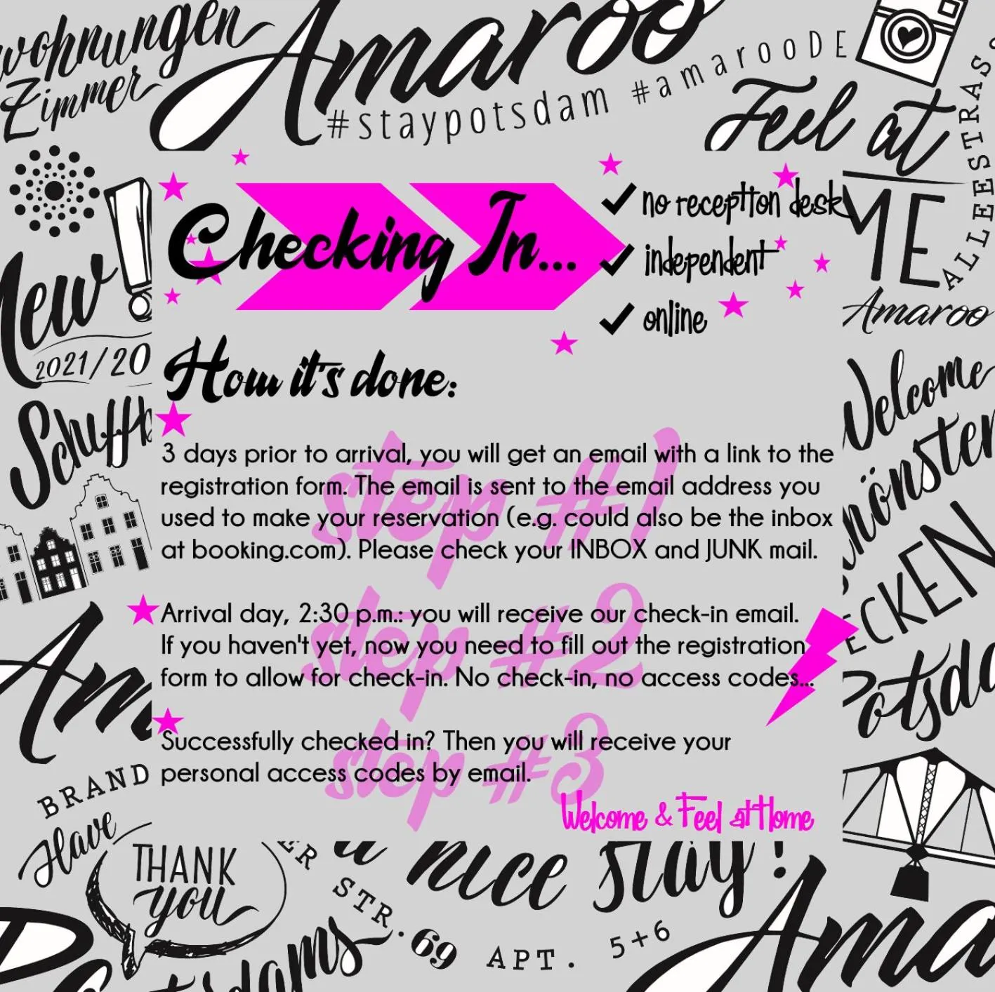 Facade/entrance in Amaroo - Gästehaus "Charlotte"