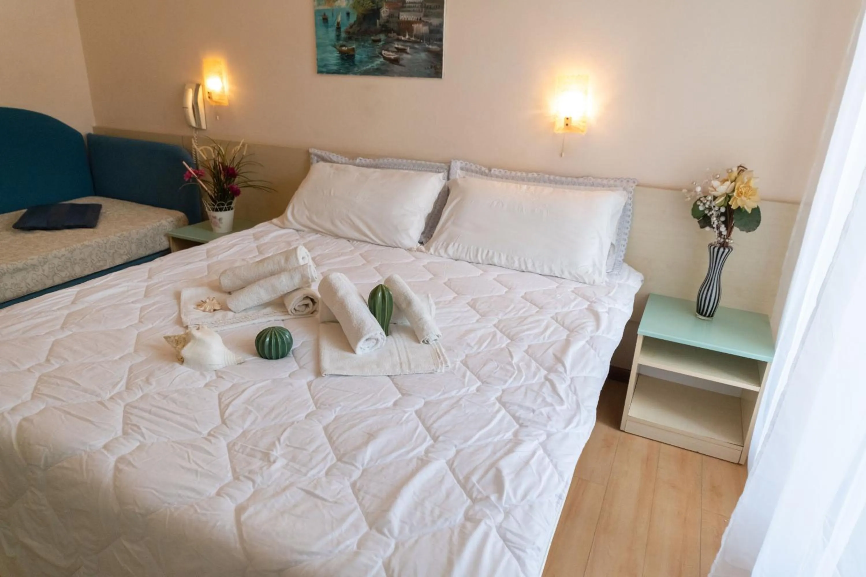 Bed in Hotel Cristina Hospitality Centrale