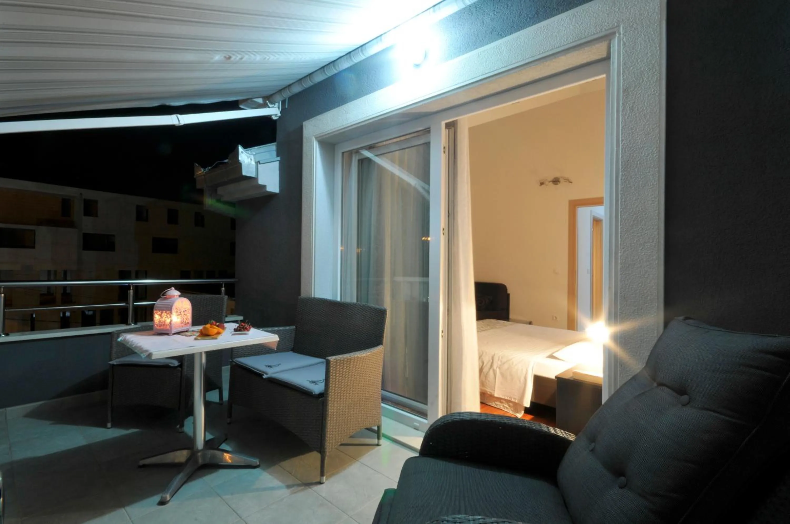 Balcony/Terrace in Apartments & Rooms Villa Maslina