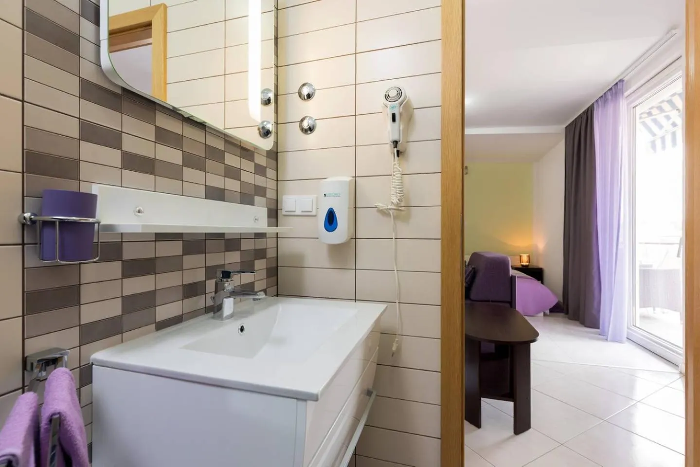 Bathroom in Apartments & Rooms Villa Maslina