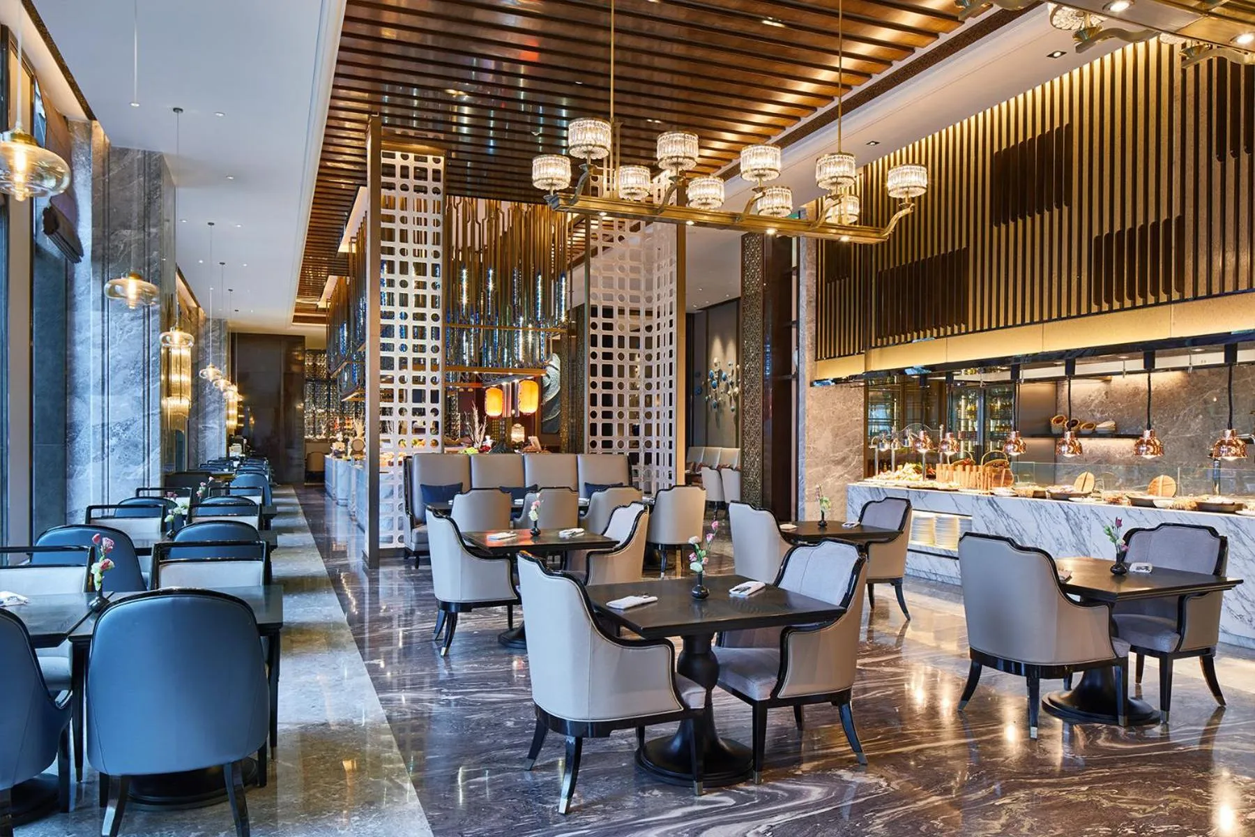 Restaurant/places to eat in Wanda Vista Harbin