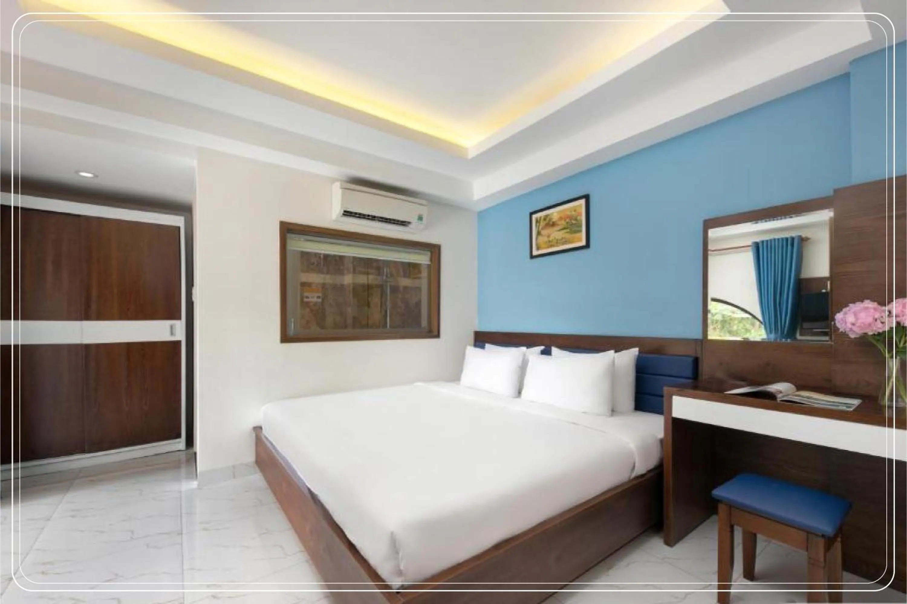 Bedroom, Bed in Grand Ngoc Bich hotel