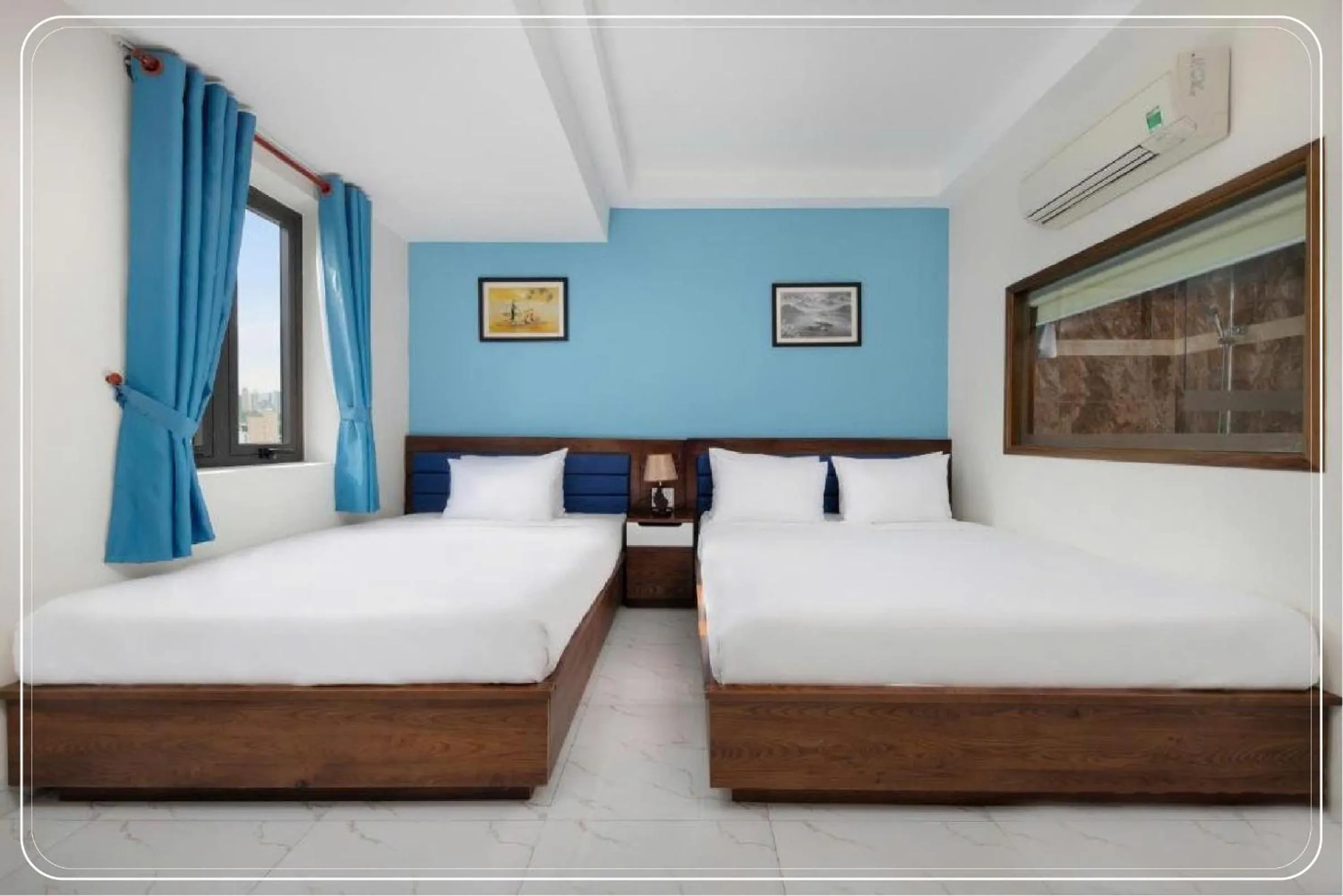 Bed in Grand Ngoc Bich hotel