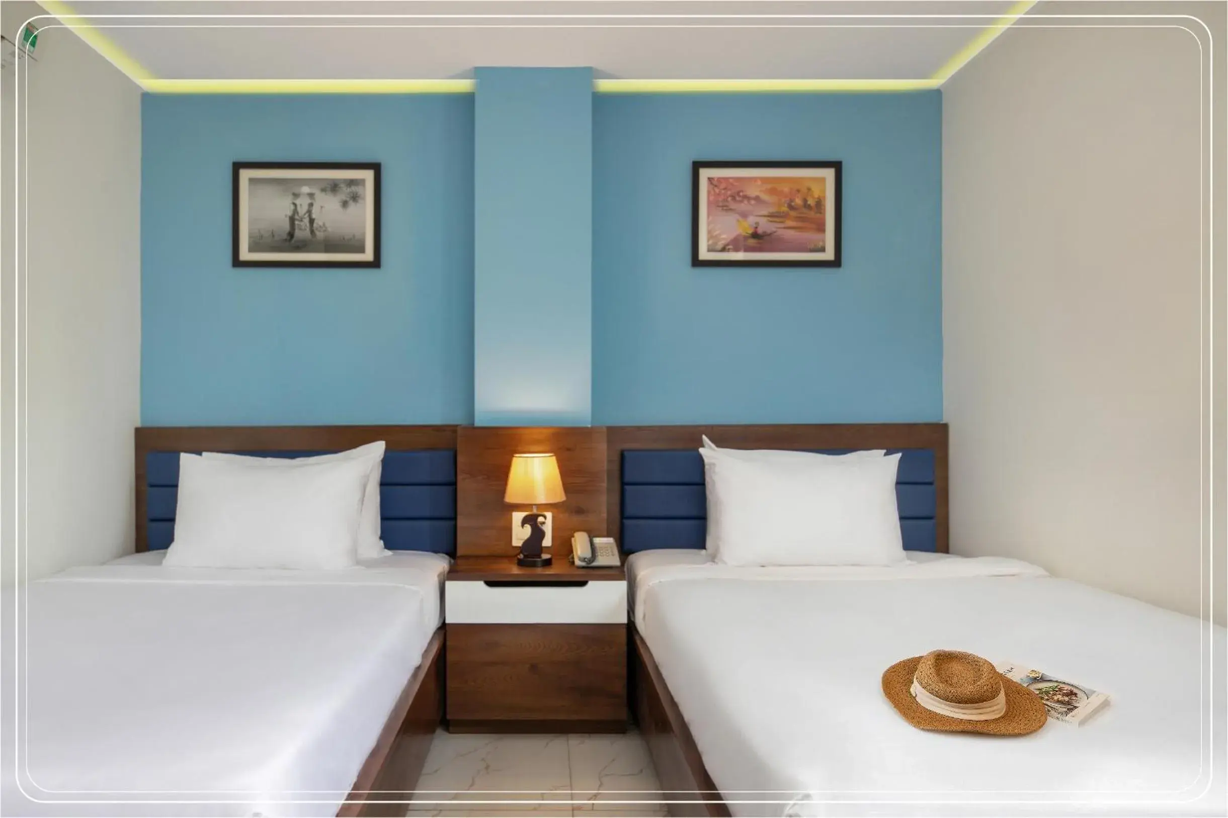 Superior Twin Room in Grand Ngoc Bich hotel Superior Twin Room in Grand Ngoc Bich hotel