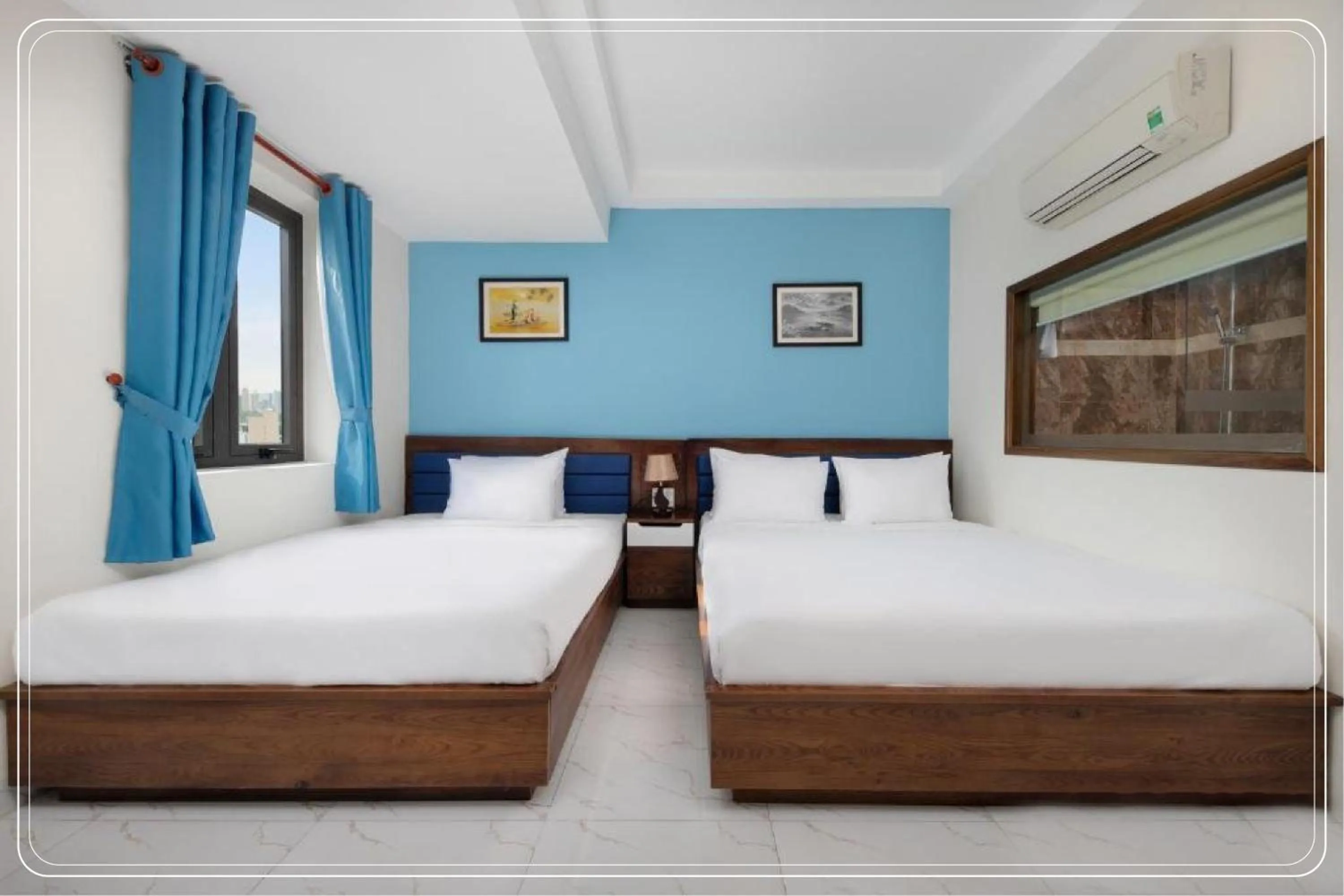 Bed in Grand Ngoc Bich hotel