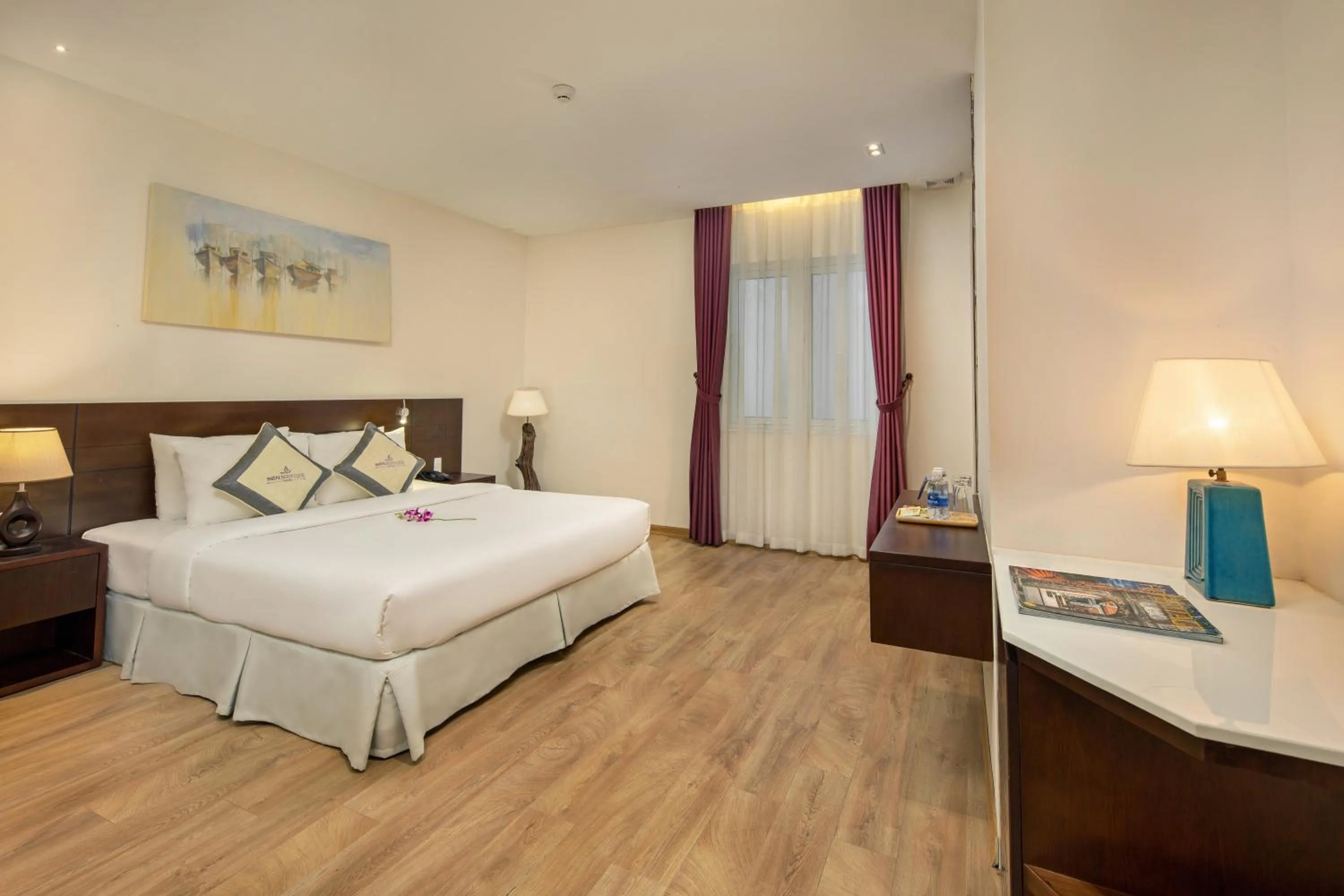 Bed in Sen Boutique Hotel