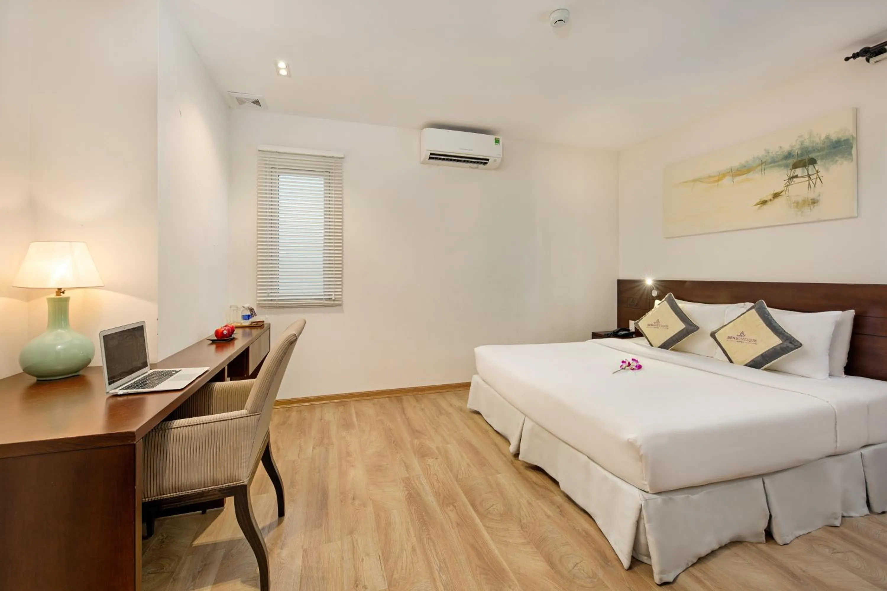 Bed in Sen Boutique Hotel