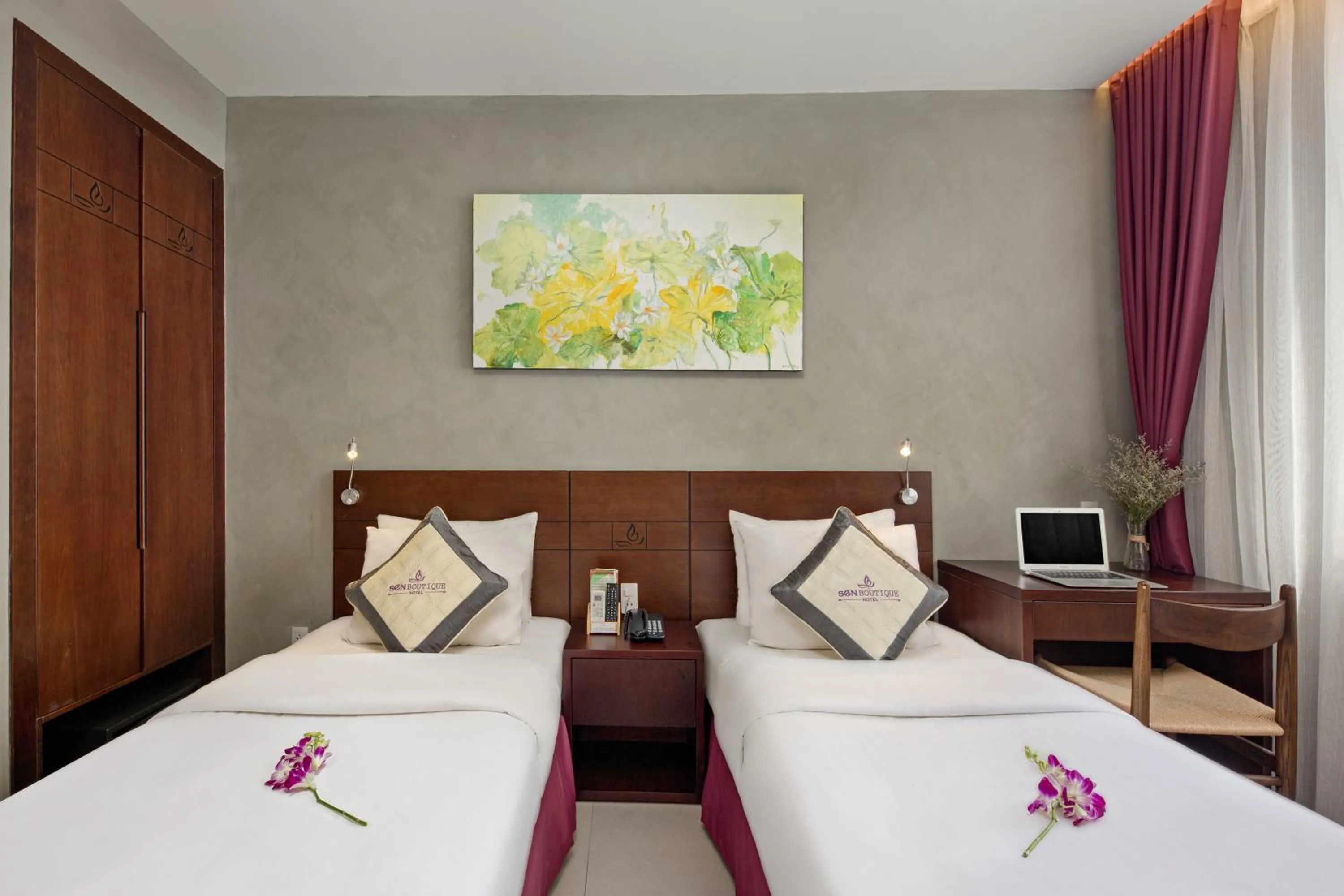 Bed in Sen Boutique Hotel