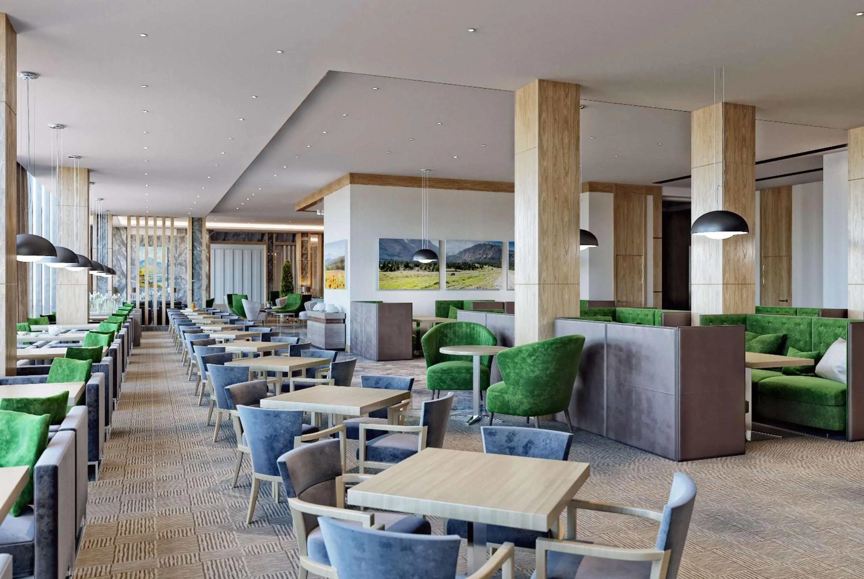 Restaurant/places to eat in Wyndham Garden Astana