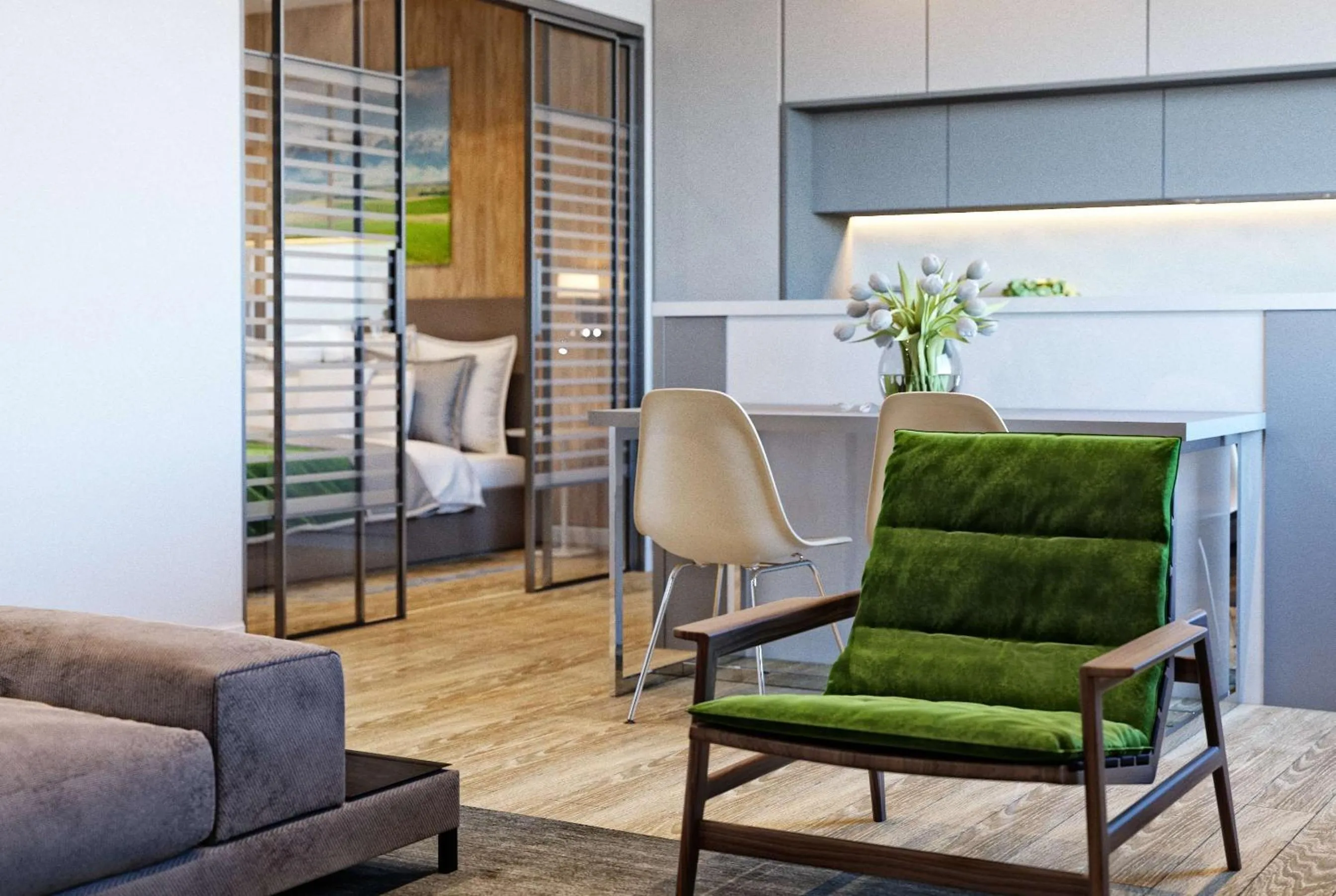 Photo of the whole room in Wyndham Garden Astana